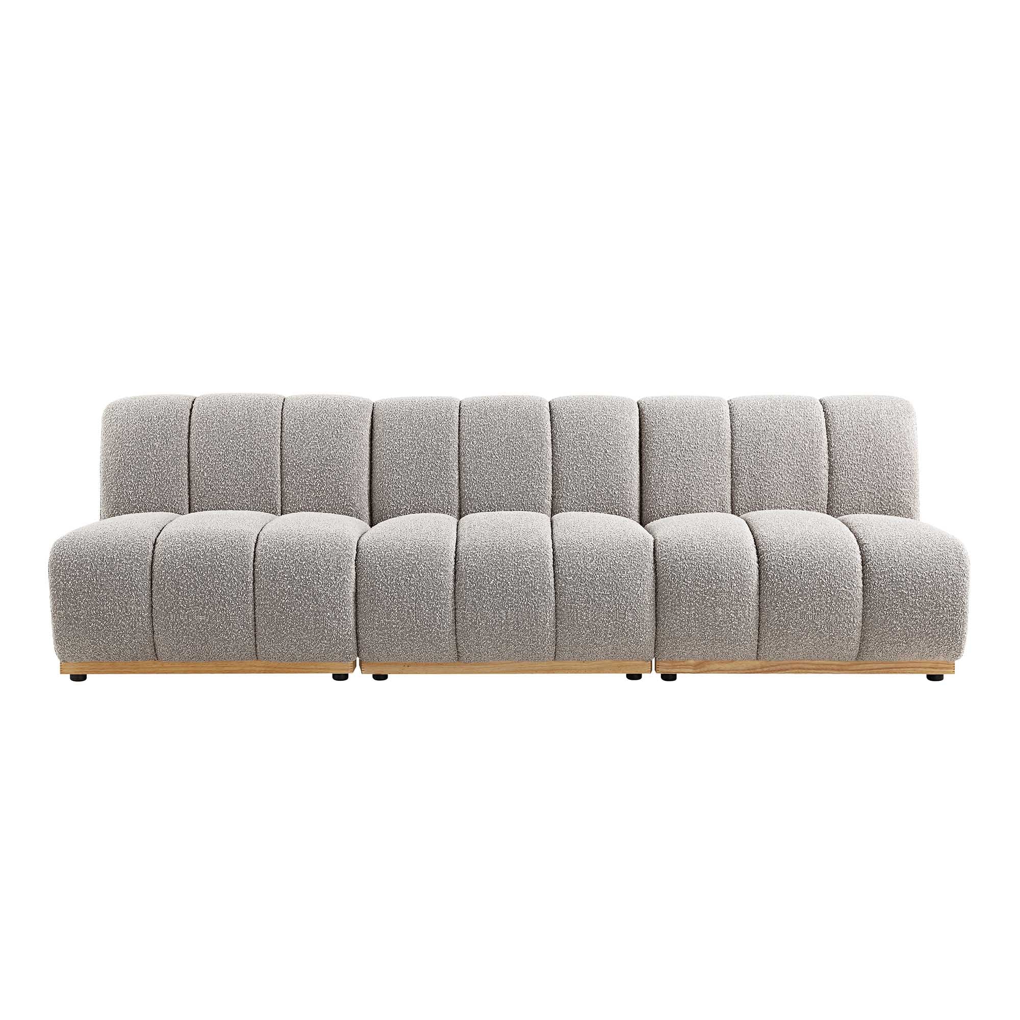 Granvia Taupe Boucle Modular Sofa, 3-Seater Sofa - Image 4