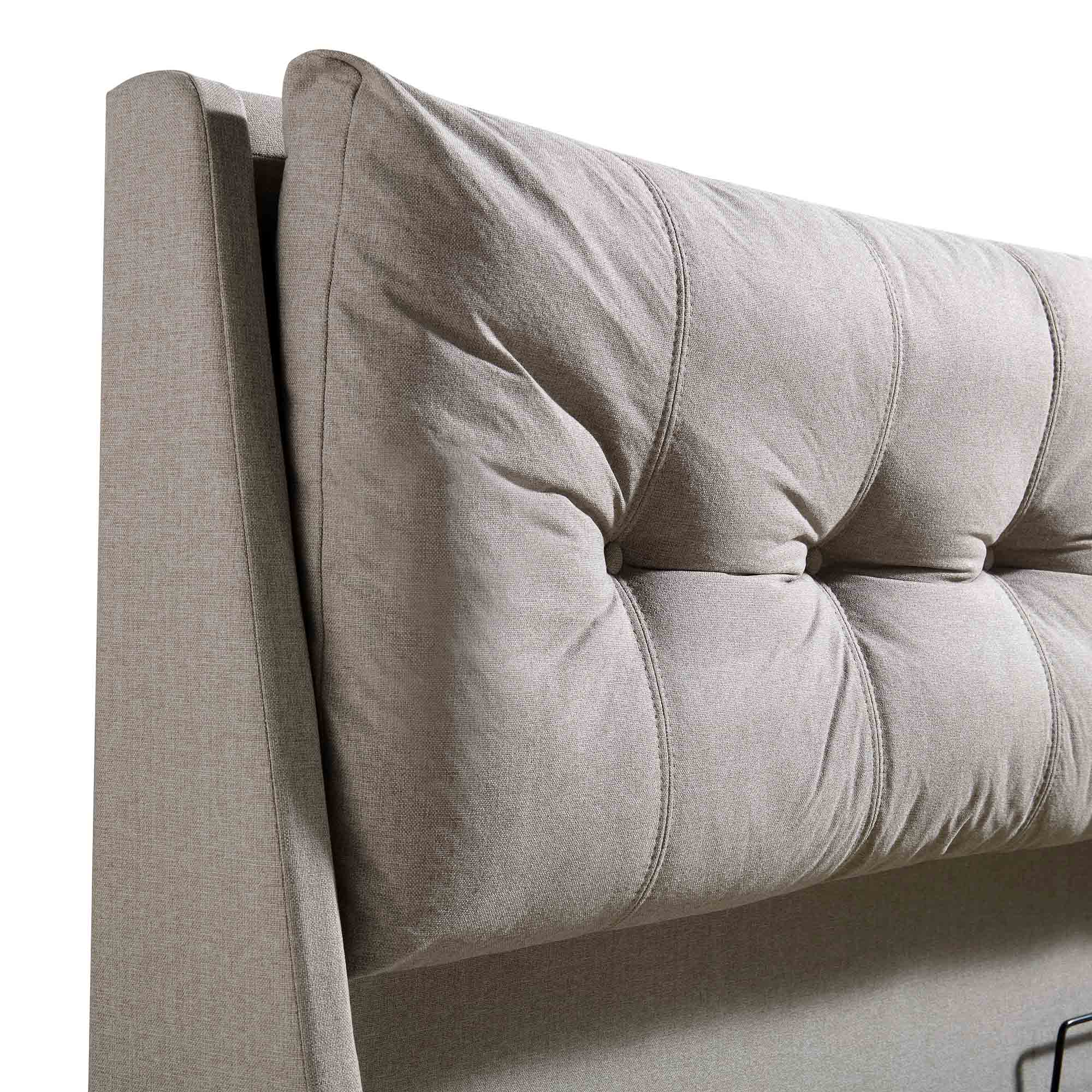 Hadley Stone Fabric Ottoman Storage Bed - Image 13