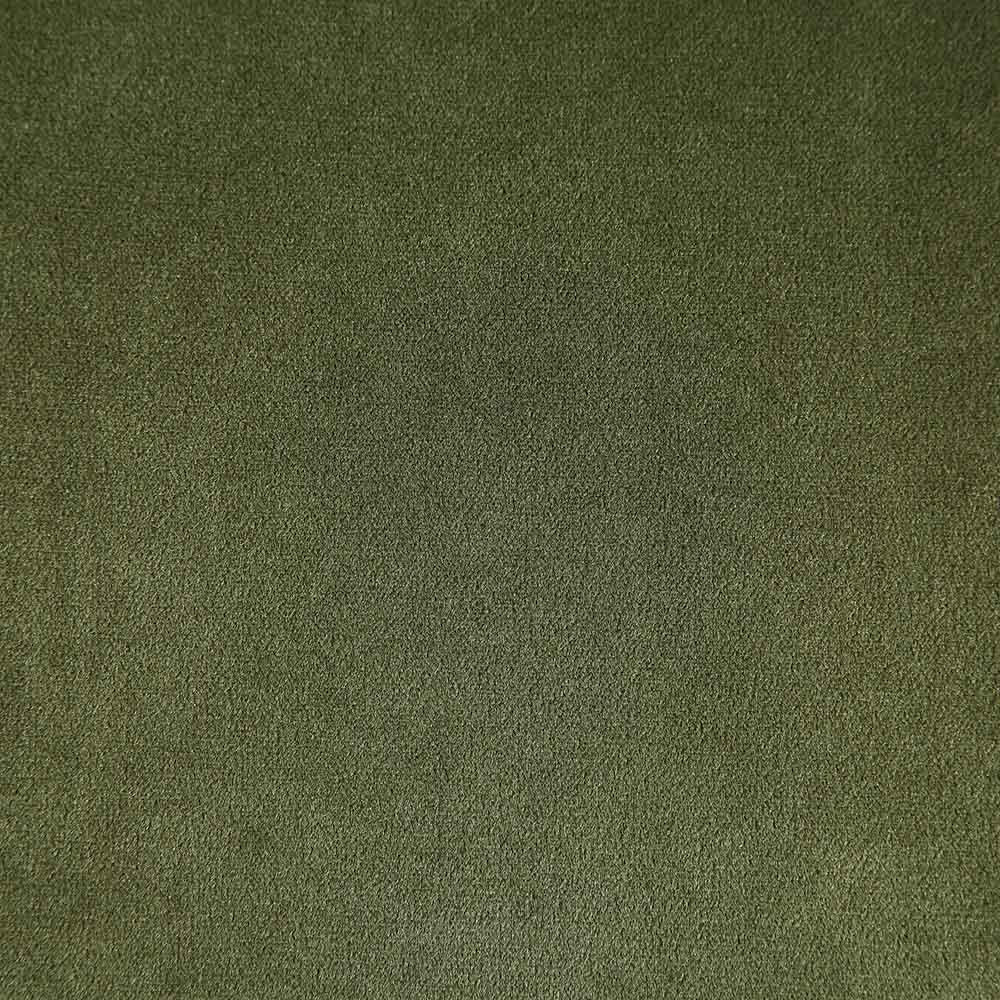 Hansel Upholstered Padded Dining Chair, Moss Green Velvet and Light Walnut Frame - Image 13