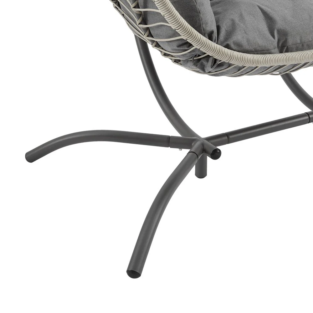 Harrington Rattan + Rope Indoor Outdoor DOUBLE Hanging Chair - Image 10