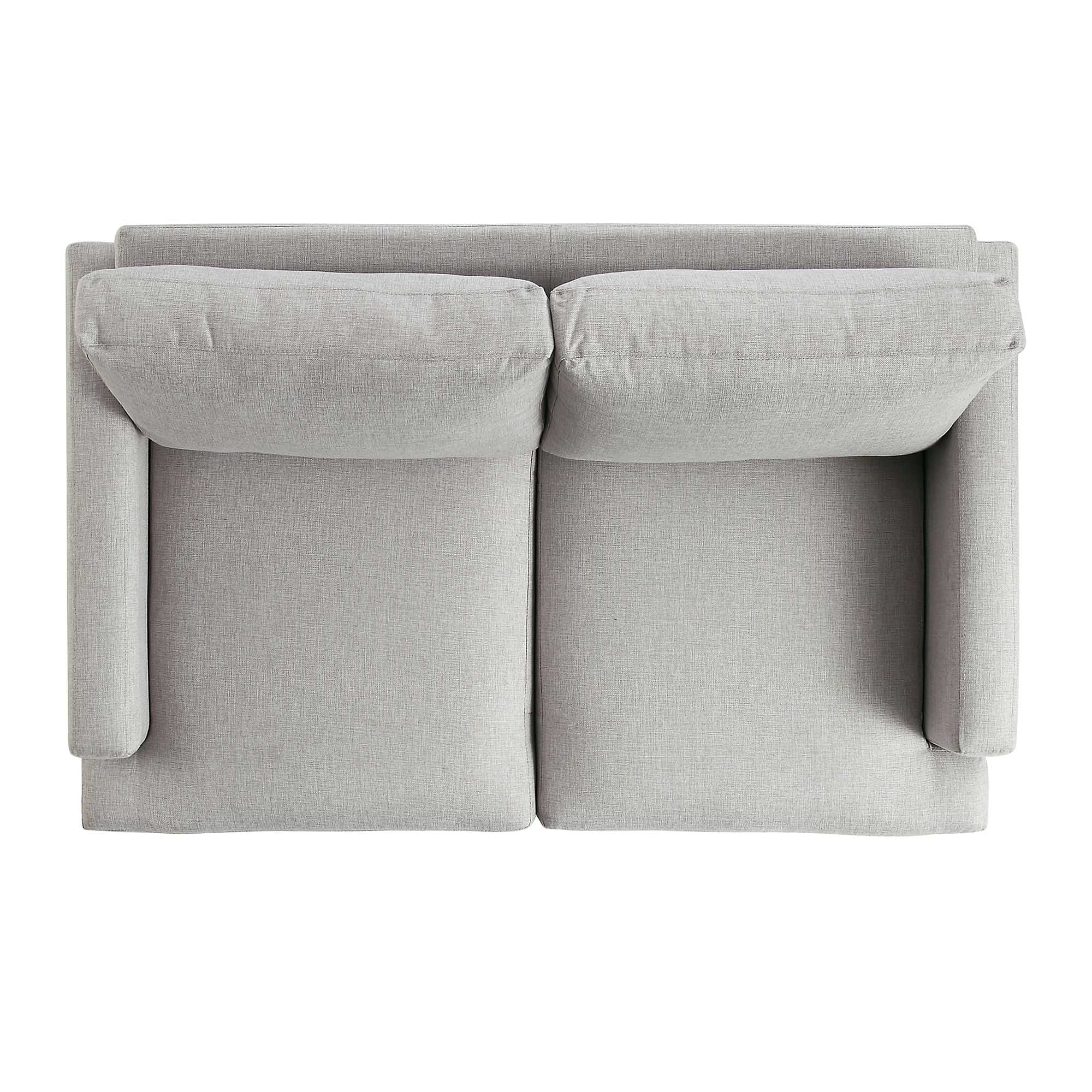 Haven Grey Fabric 2-Seater Sofa - Image 9