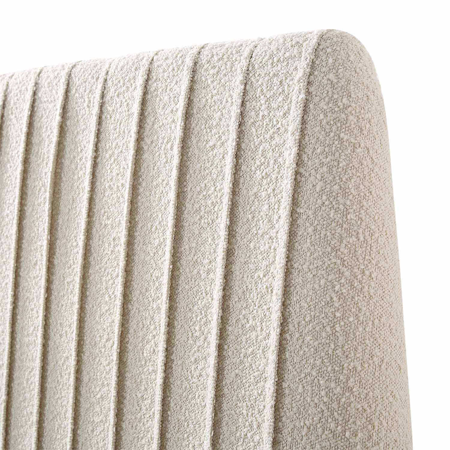 Helia Pleated Ottoman Storage Bed, Beige Boucle - Image 12