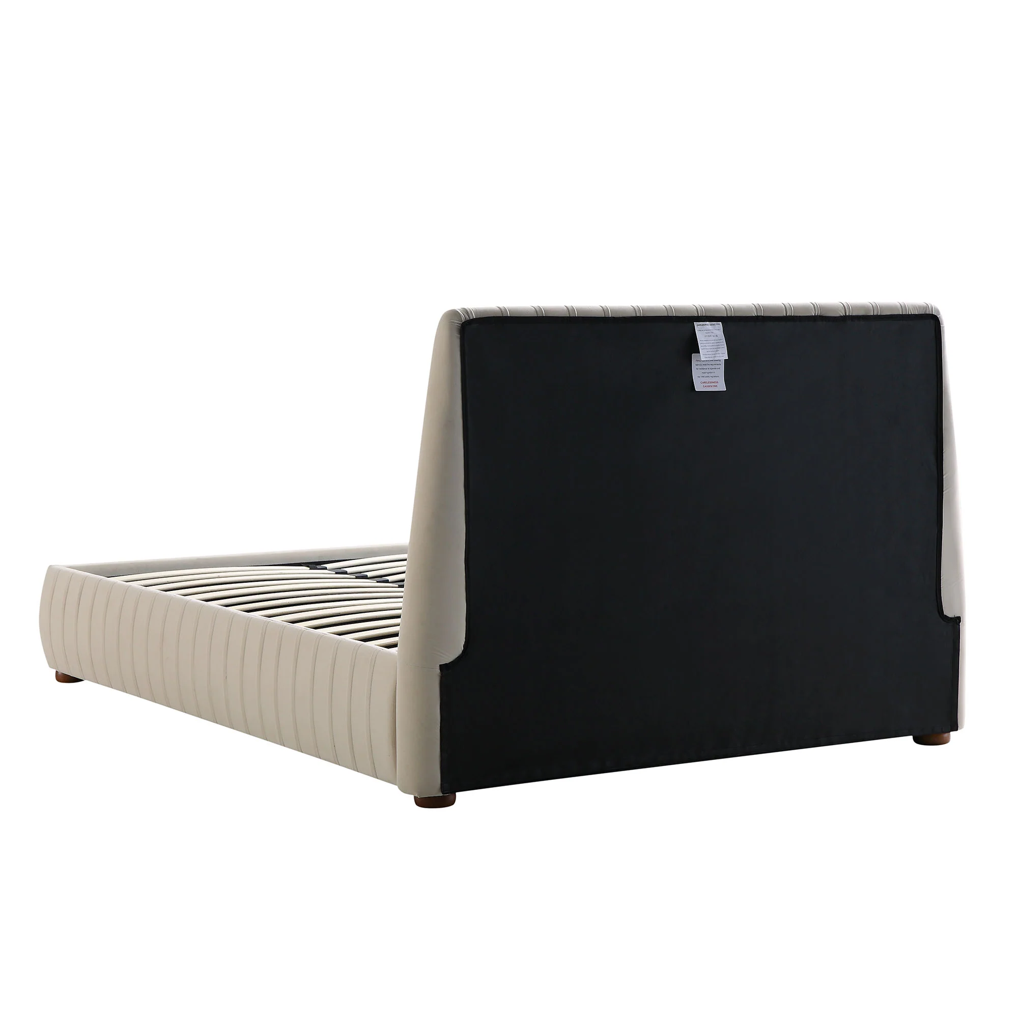 Helia Pleated Ottoman Storage Bed, Champagne Velvet - Image 11