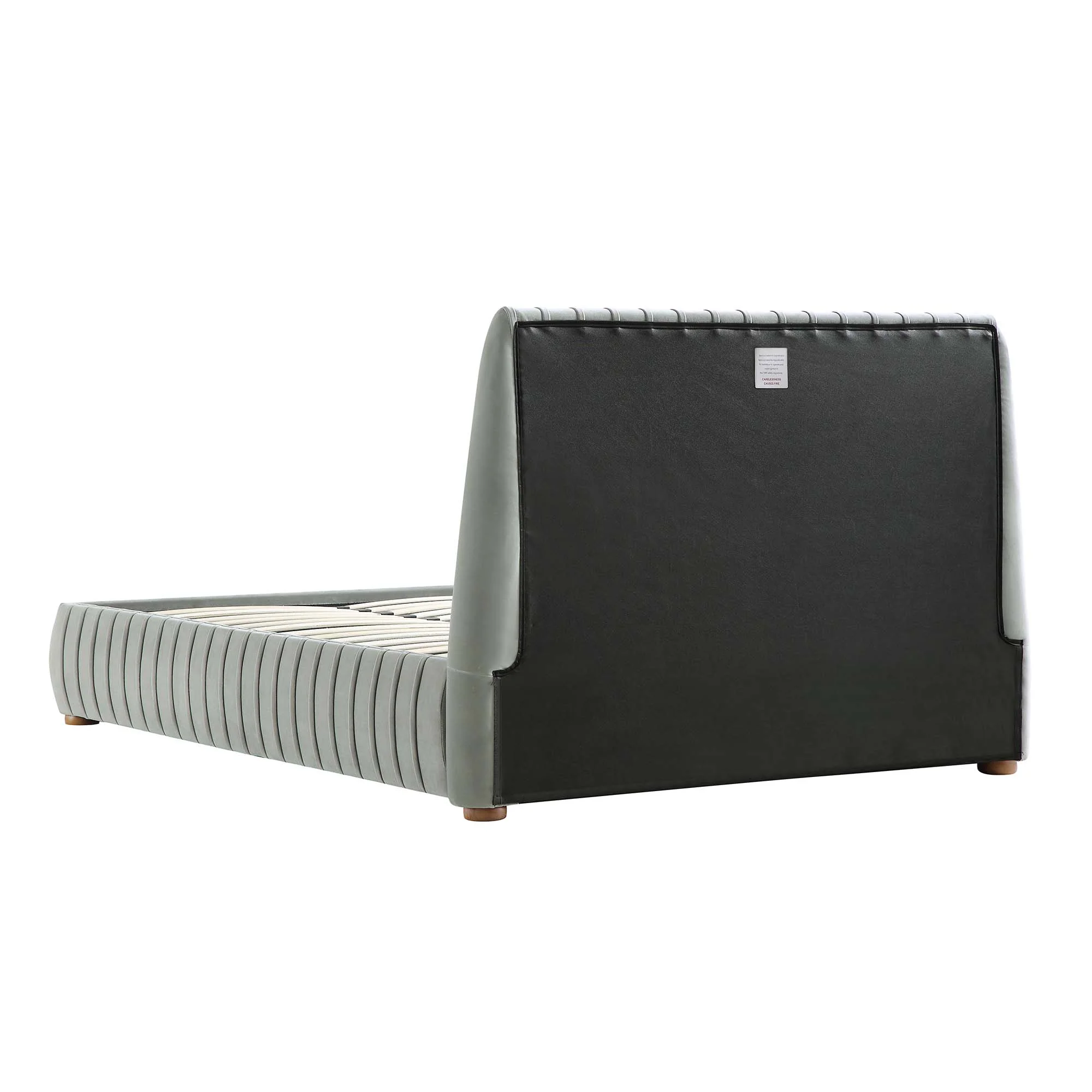 Helia Pleated Ottoman Storage Bed, Silver Grey Velvet - Image 11