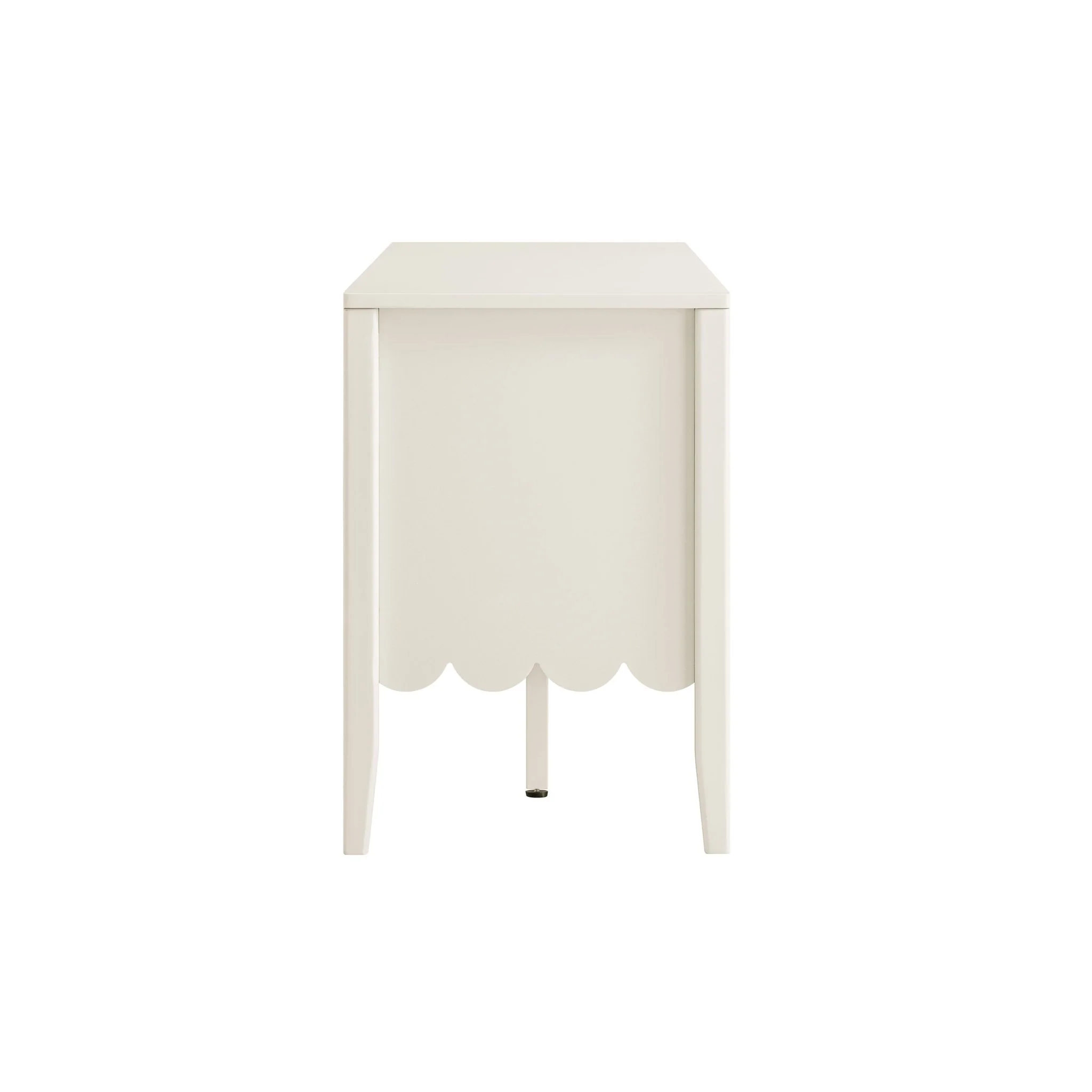 Henley Scalloped Edge 150cm Wide TV Unit, Light Sand - Image 12