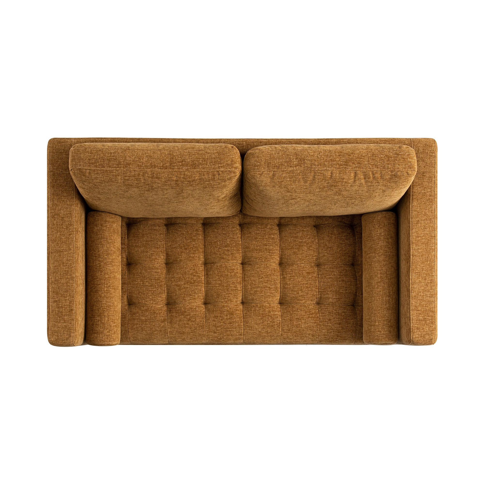 Henrietta 2-Seater Sofa, Spiced Honey Chenille - Image 13