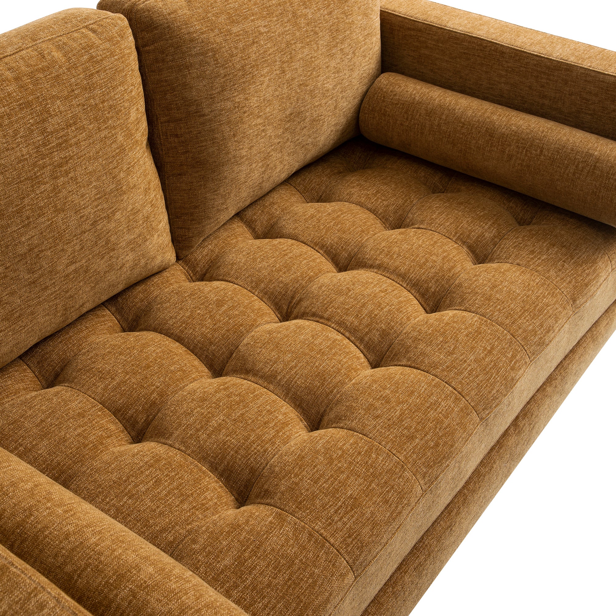 Henrietta 2-Seater Sofa, Spiced Honey Chenille - Image 14