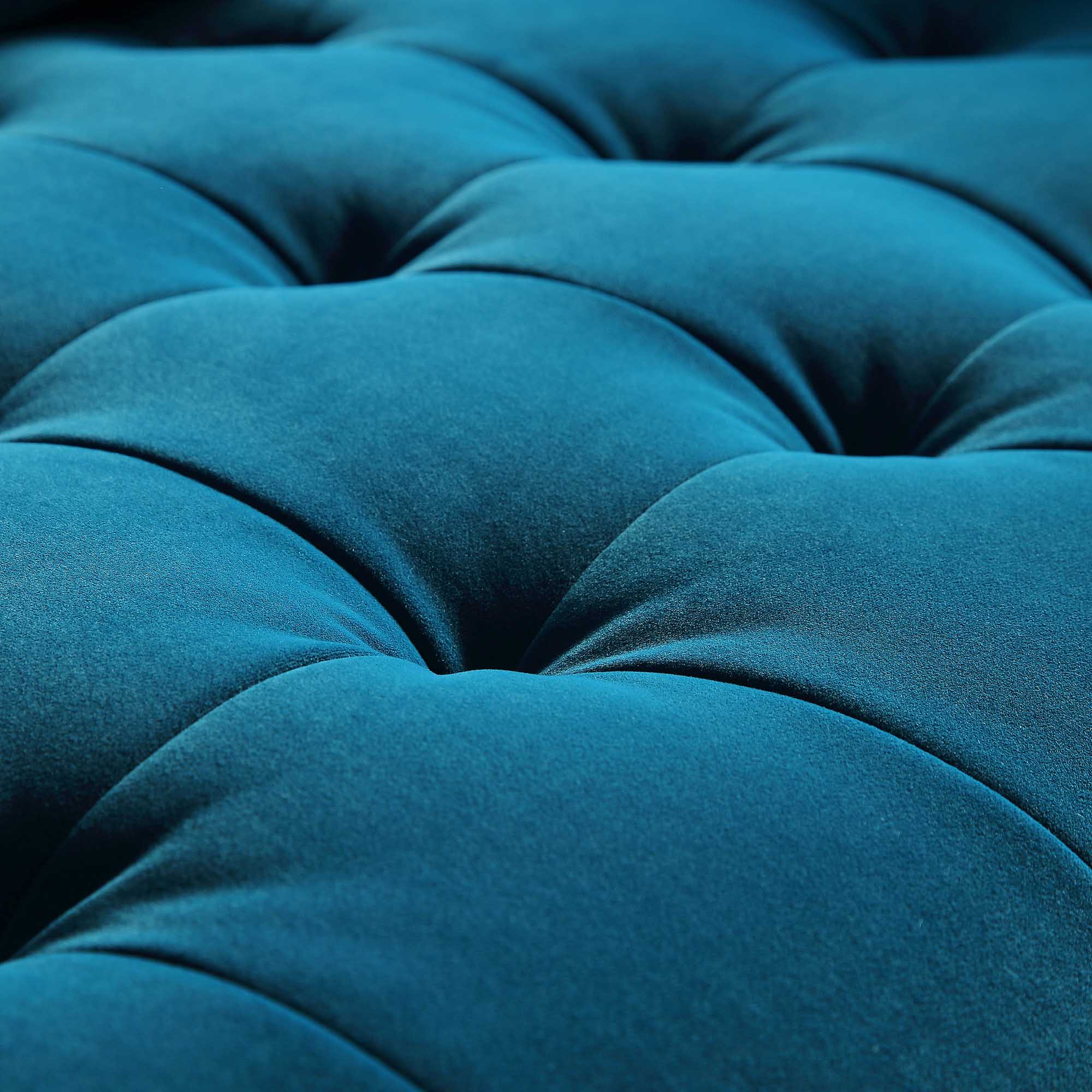 Henrietta 2-Seater Sofa, Teal Velvet - Image 13