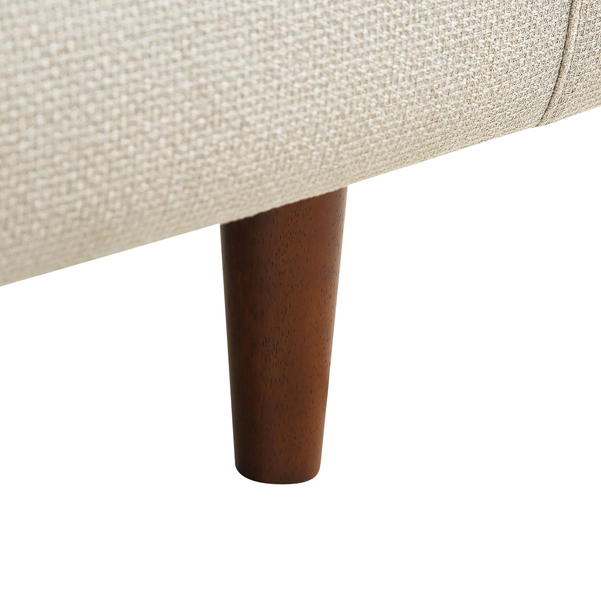 Henrietta Armchair, Beige Woven Fabric - Image 14