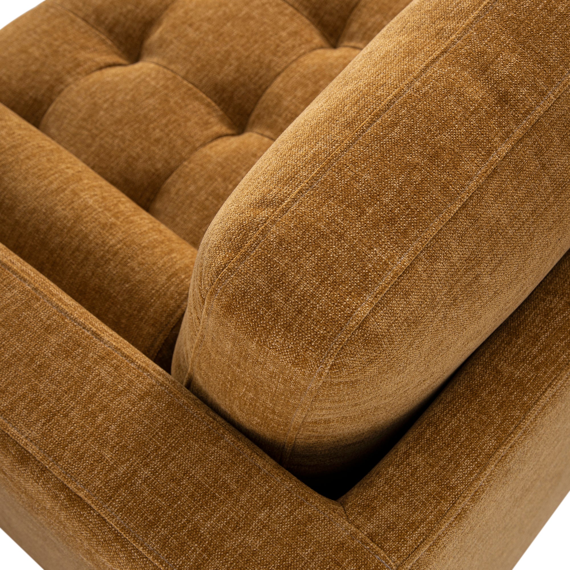 Henrietta Spiced Honey Chenille Grand 4-Seater Chaise End Sofa, Left Hand Facing - Image 16