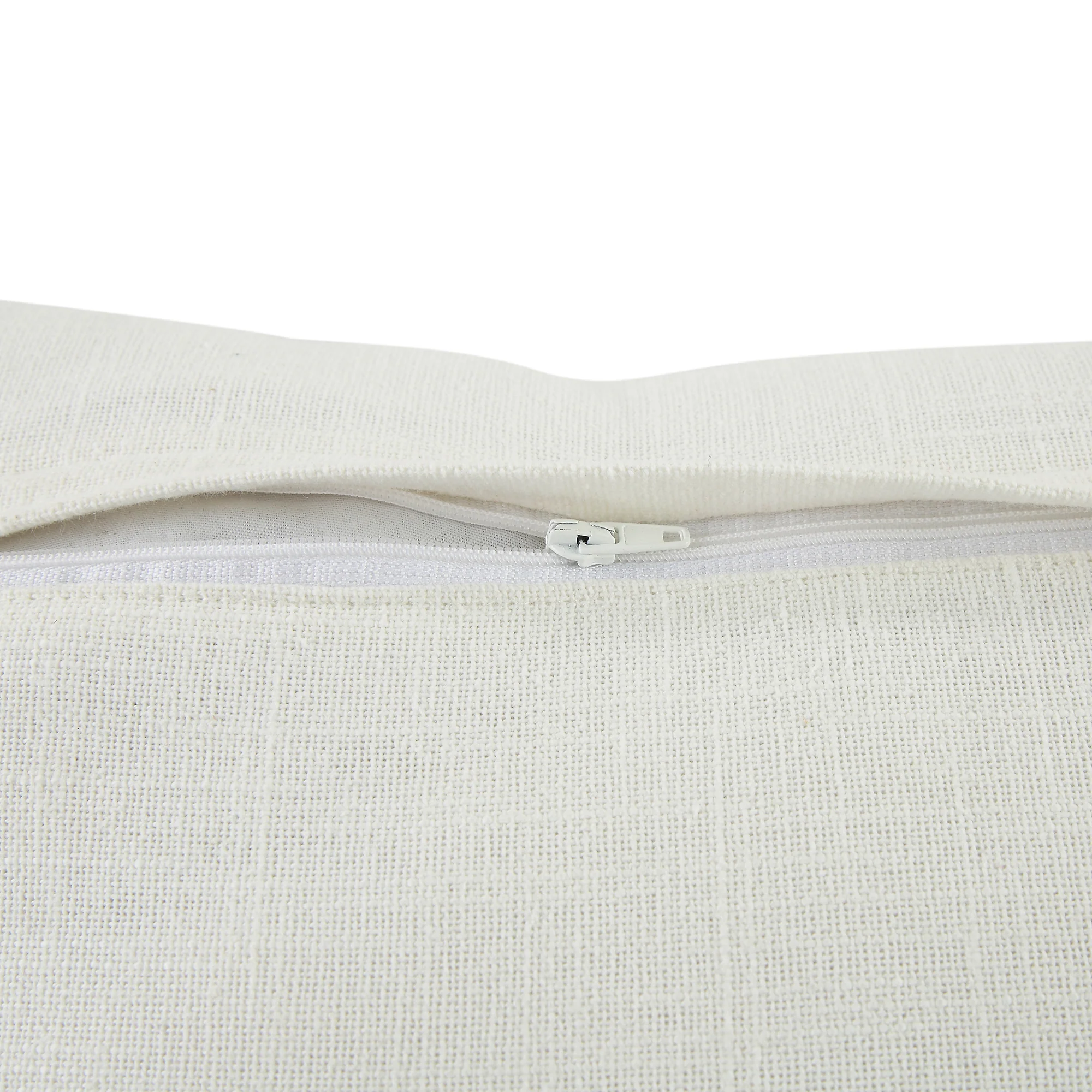 Indigo Collection Ava French Knot White cushion - Image 7
