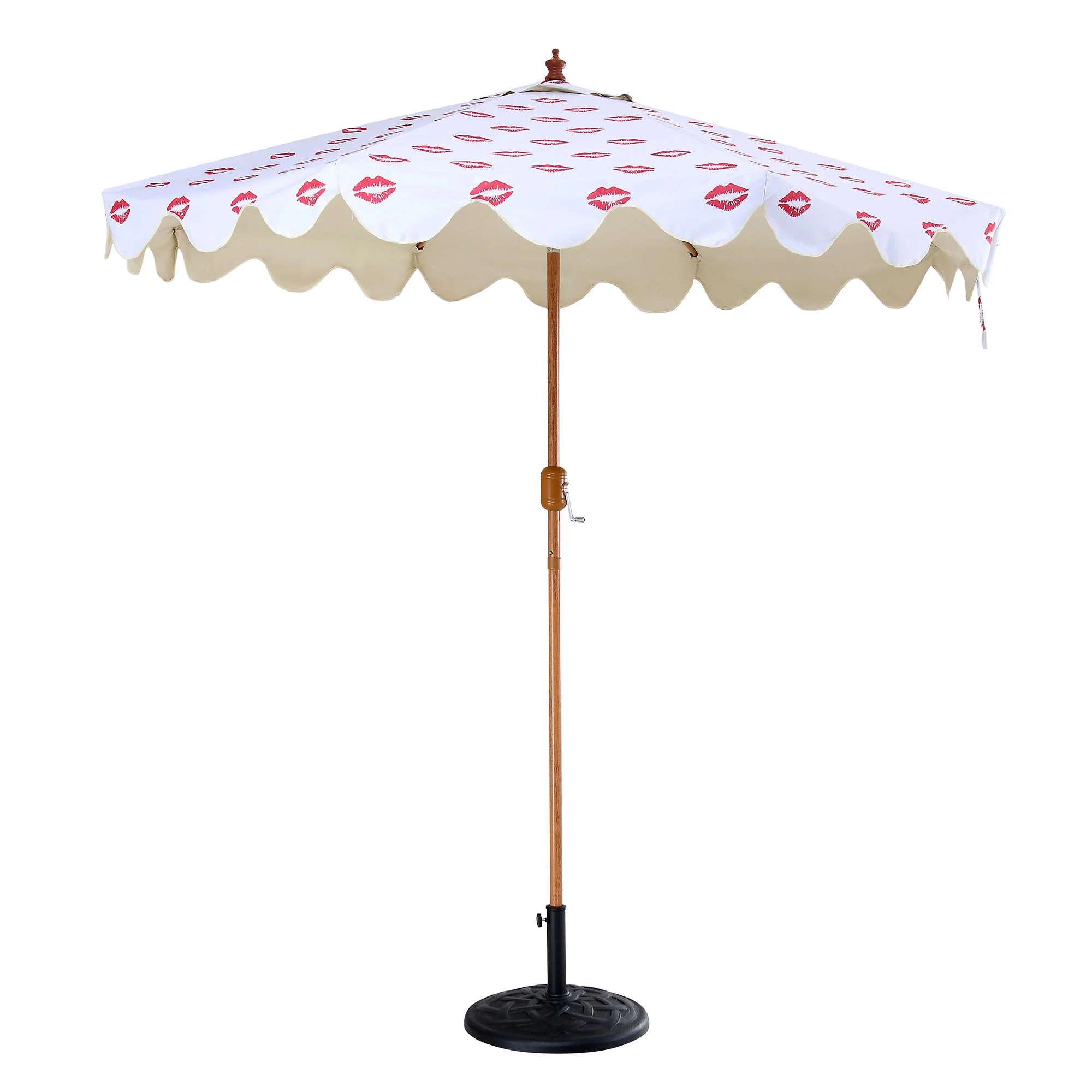 Kisses 2.6M Octagonal Parasol with Aluminium Tilt - Image 3
