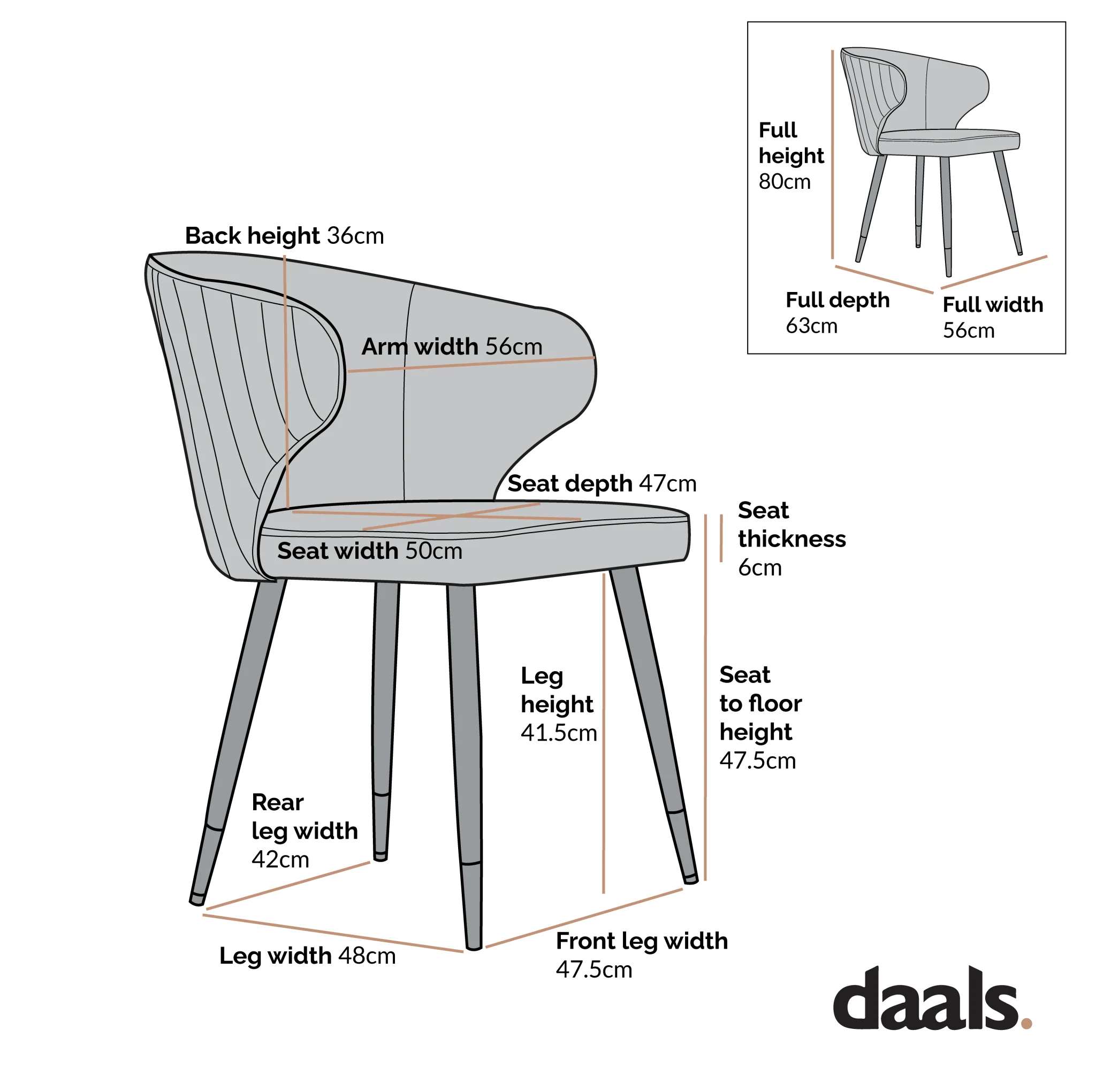 Langham Set of 2 Grey Velvet Upholstered Carver Dining Chairs - Image 4