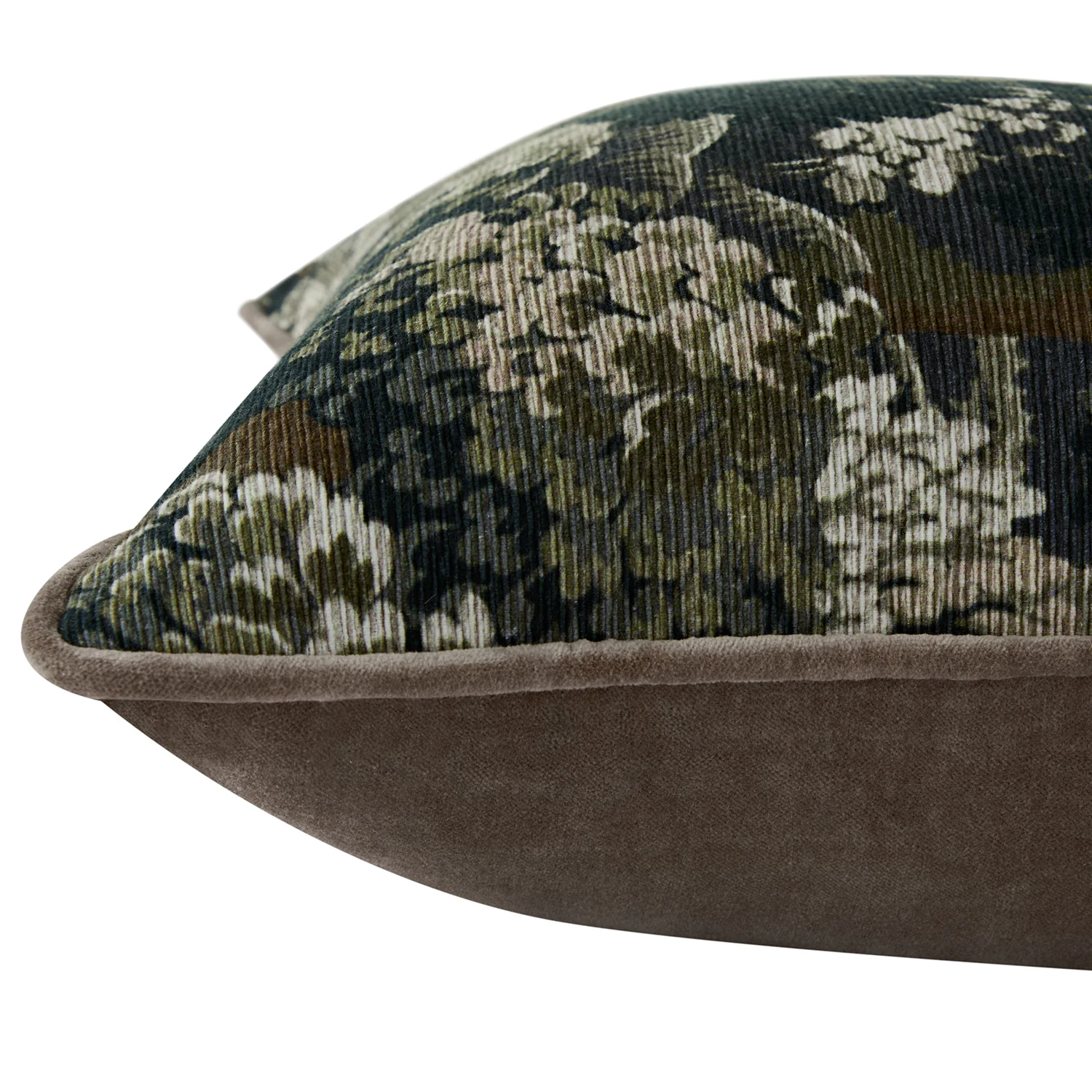 Le Bayeux Armand Ribbed Cotton Tapestry Cushion - Image 3