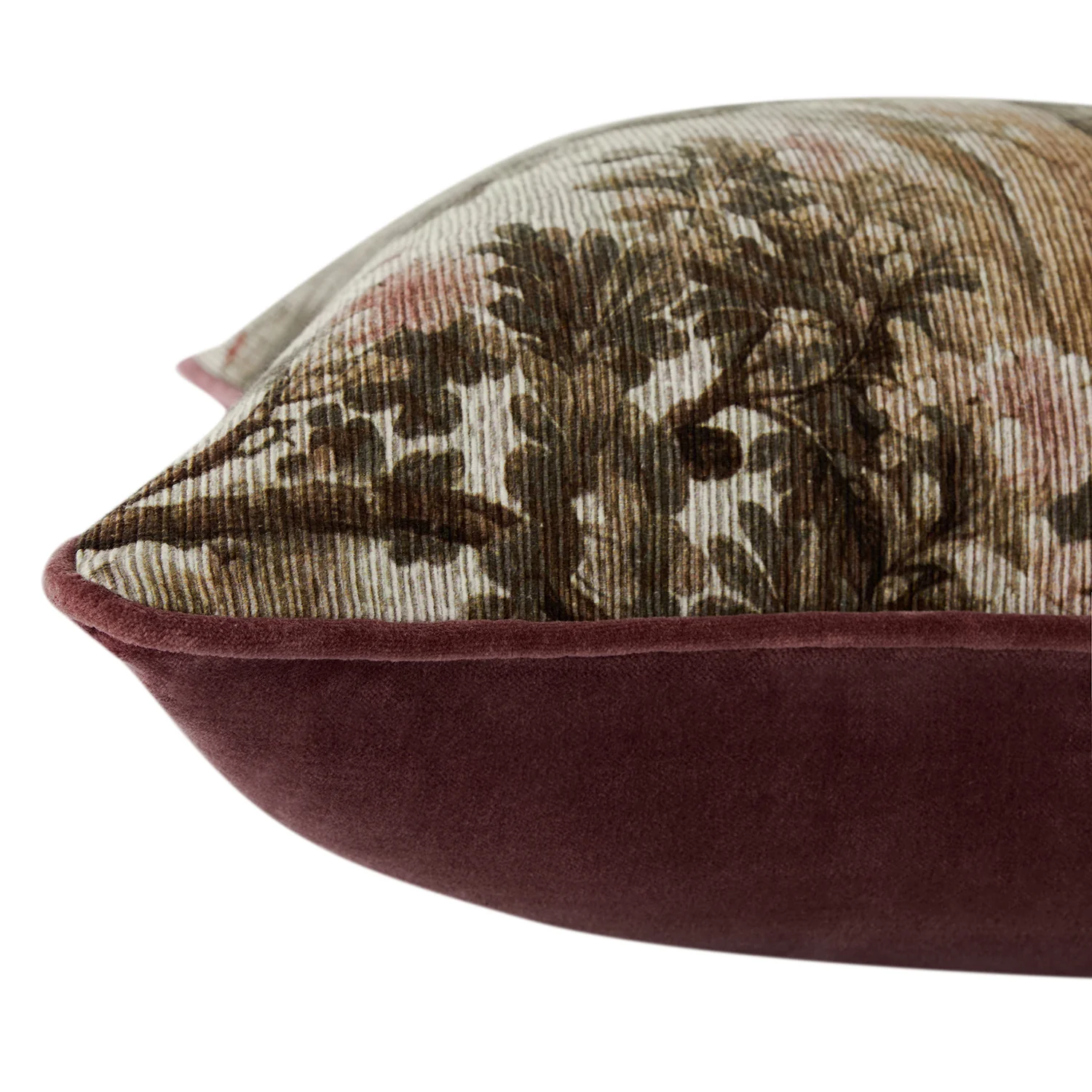 Le Bayeux Camille Ribbed Cotton Tapestry Cushion - Image 3