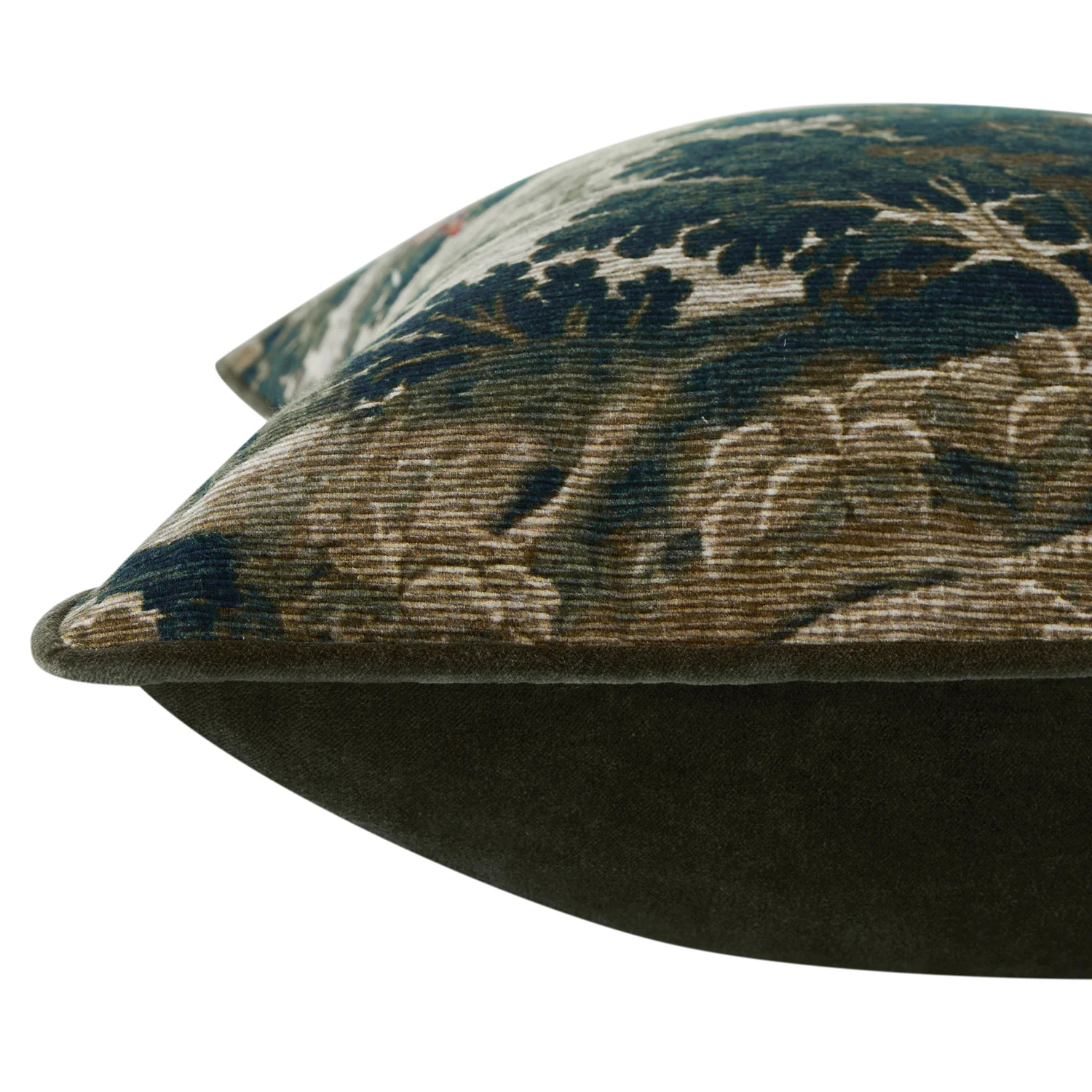 Le Bayeux Lucien Ribbed Cotton Tapestry Cushion - Image 3
