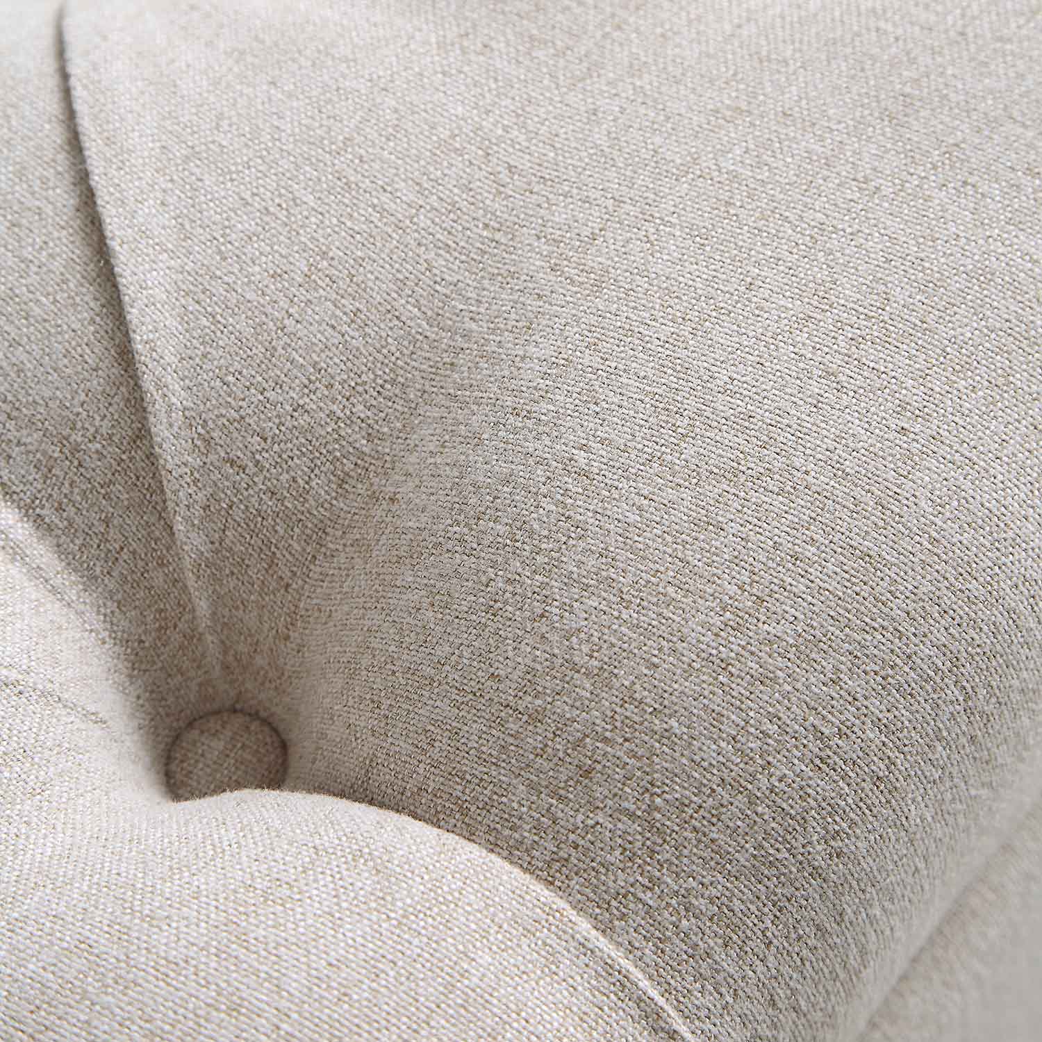 Leamington Deep-Buttoned Ottoman Storage Bench, Oatmeal Fabric - Image 10