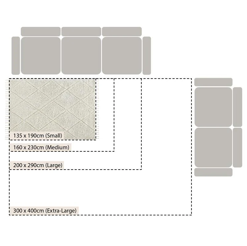 Lexi Hand Tufted New Zealand Wool Rectangular Rug - Image 4