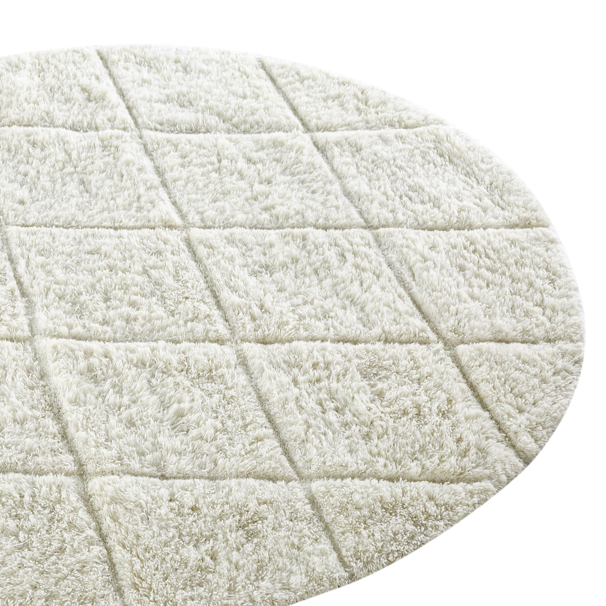 Lexi Hand Tufted New Zealand Wool Round Rug - Image 3