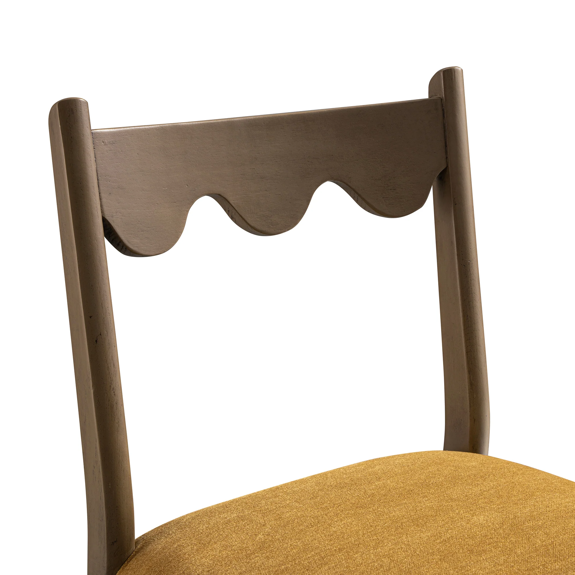 Ludlow Set of 2 Dining Chairs, Spiced Honey Chenille | Silver Oak - Image 13