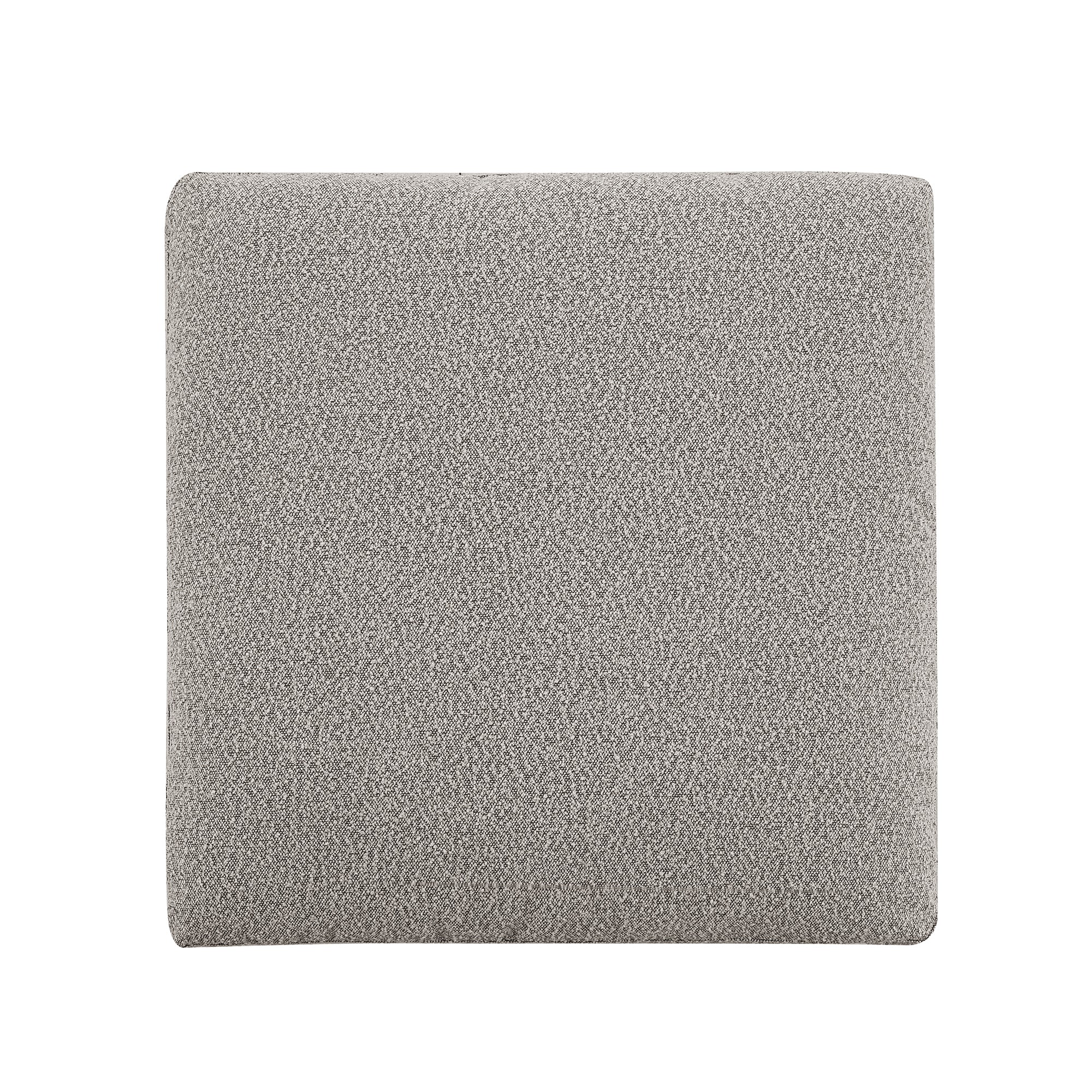 Lutyens Taupe Boucle Modular Sofa, Stool - Image 9