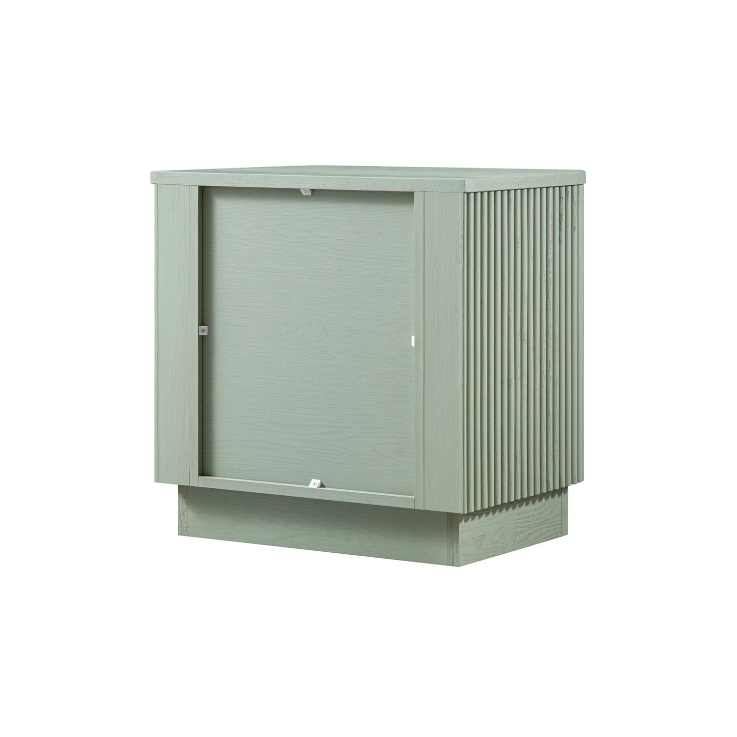 Maru 1-Drawer Bedside Table, Sage Green - Image 11