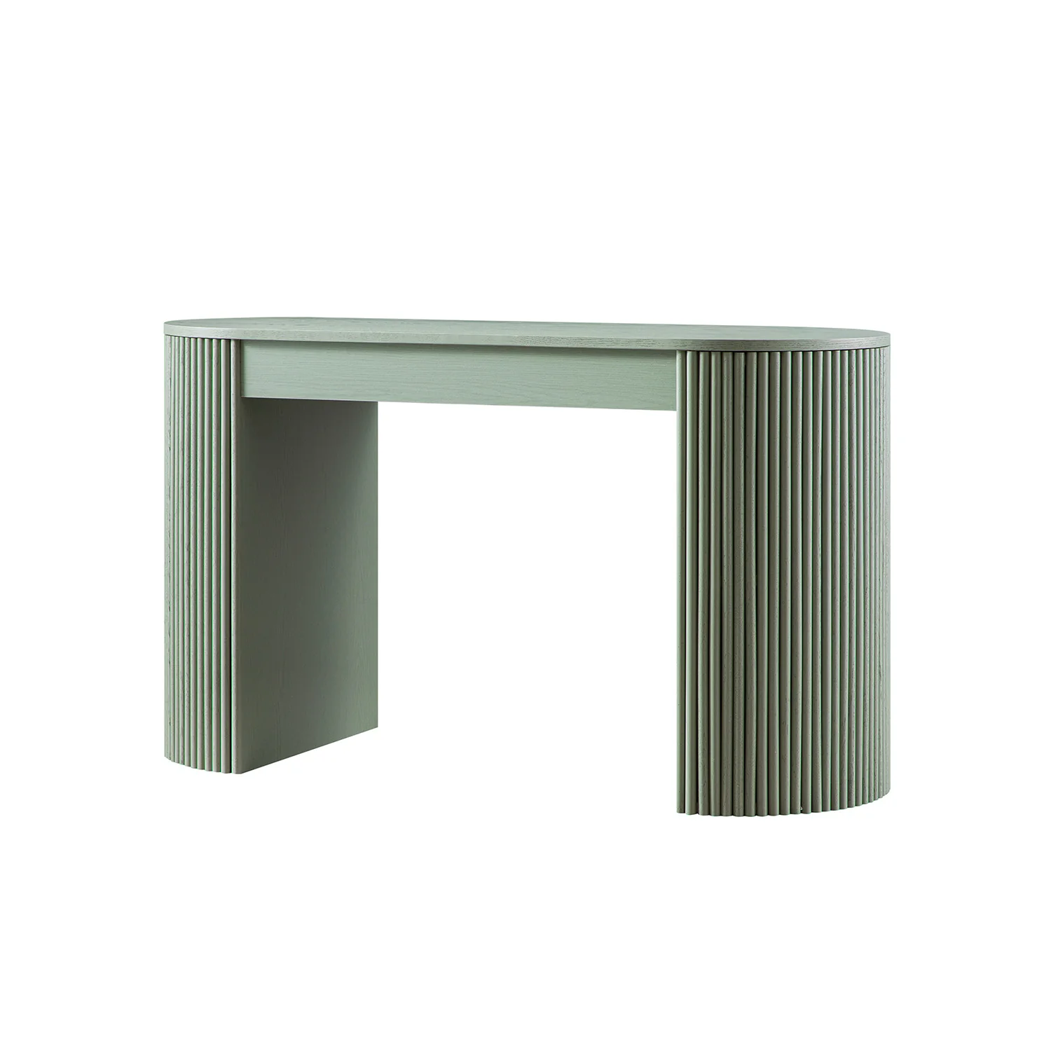 Maru 1-Drawer Writing Desk, Sage Green - Image 14