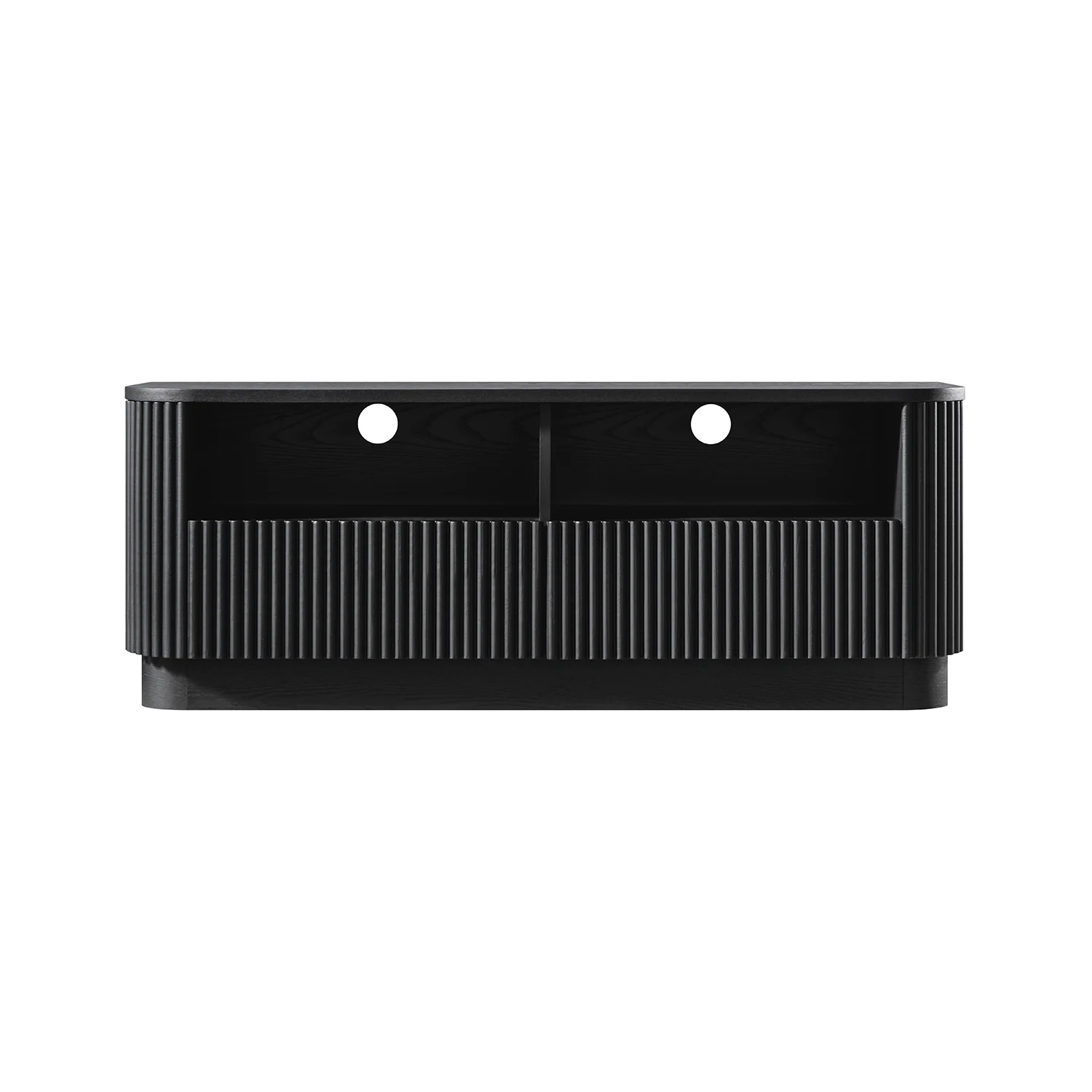 Maru 120cm TV Unit with Drawers, Black - Image 6