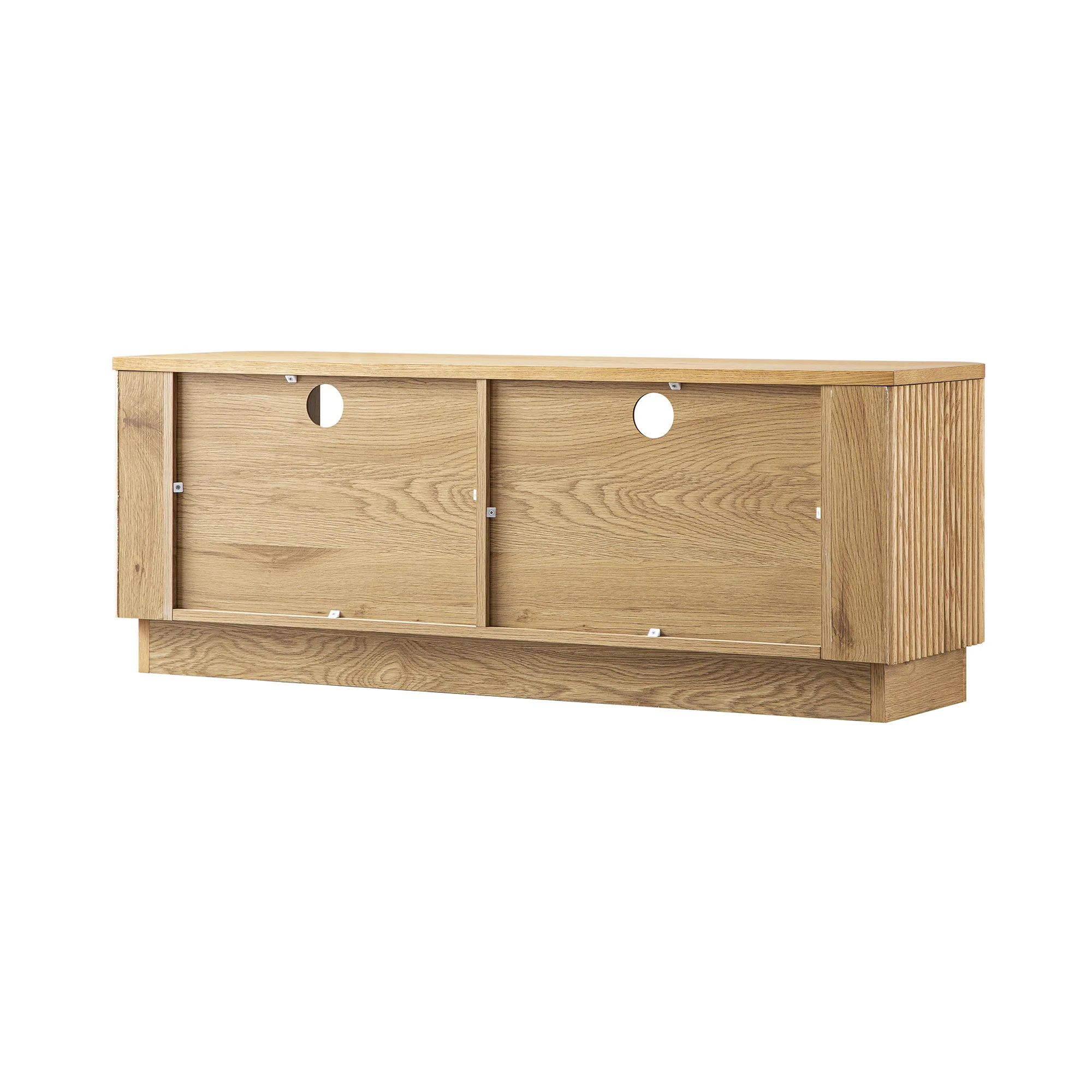 Maru 120cm TV Unit with Drawers, Oak - Image 6