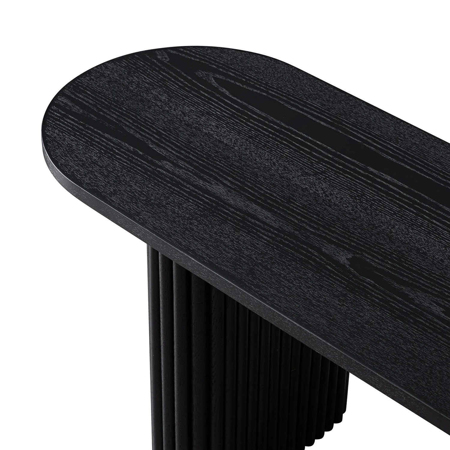 Maru 150cm Dining Bench, Black - Image 6