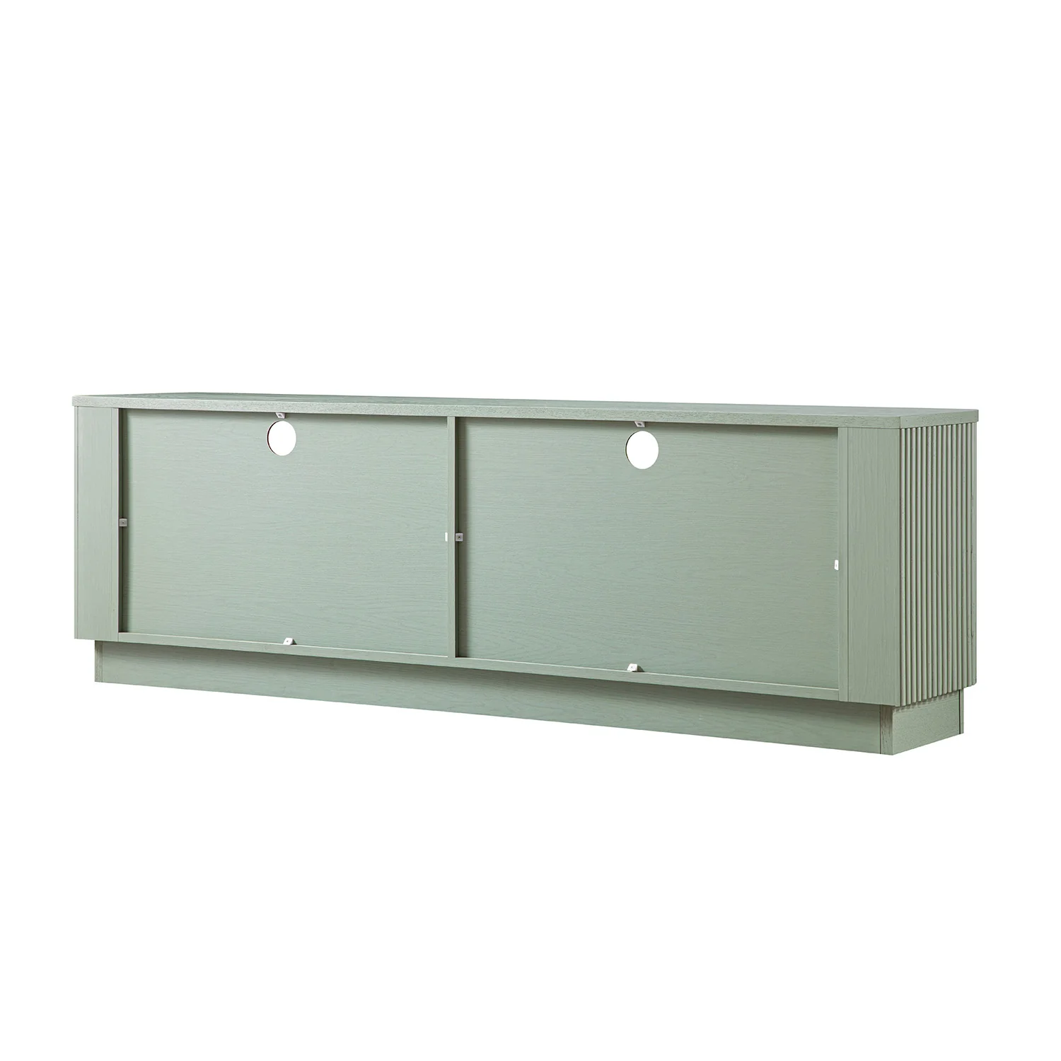 Maru 162cm TV Unit with Drawers, Sage Green - Image 6