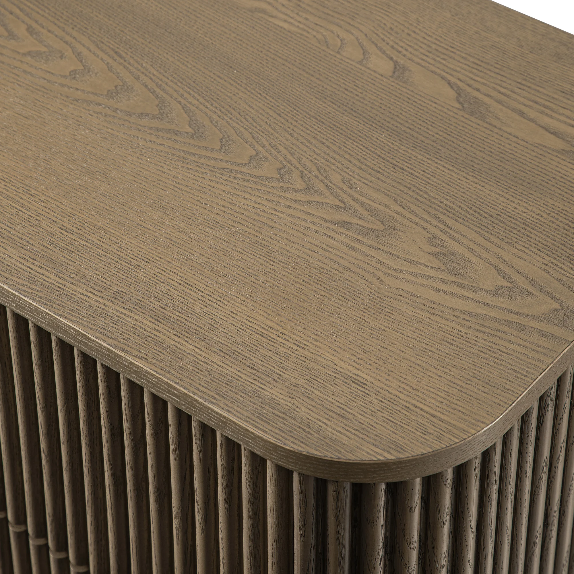 Maru 2-Drawer Bedside Table, Silver Oak - Image 13