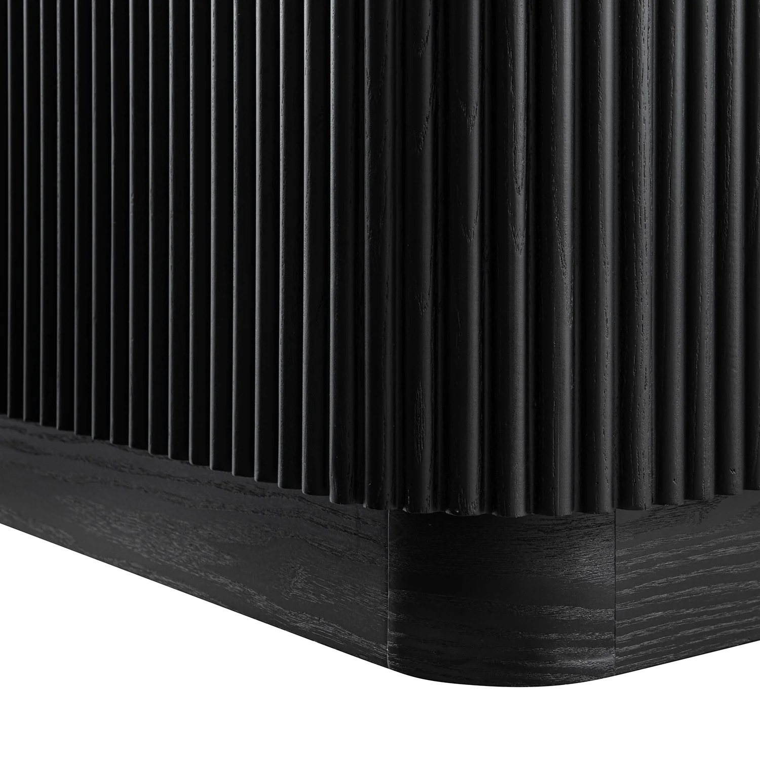 Maru 200cm Wide TV Unit with Drawers, Black - Image 17
