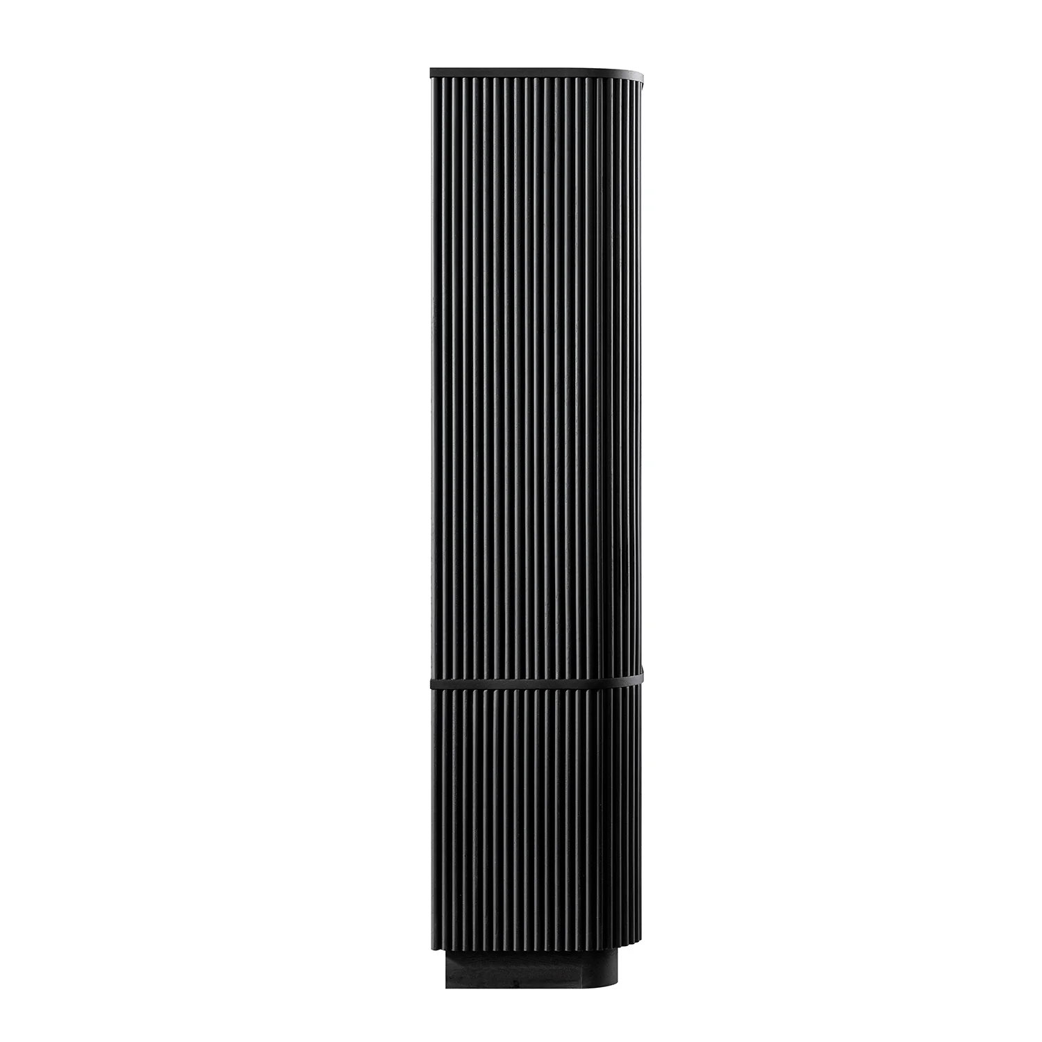Maru Bookcase with Cabinet, Black - Image 12