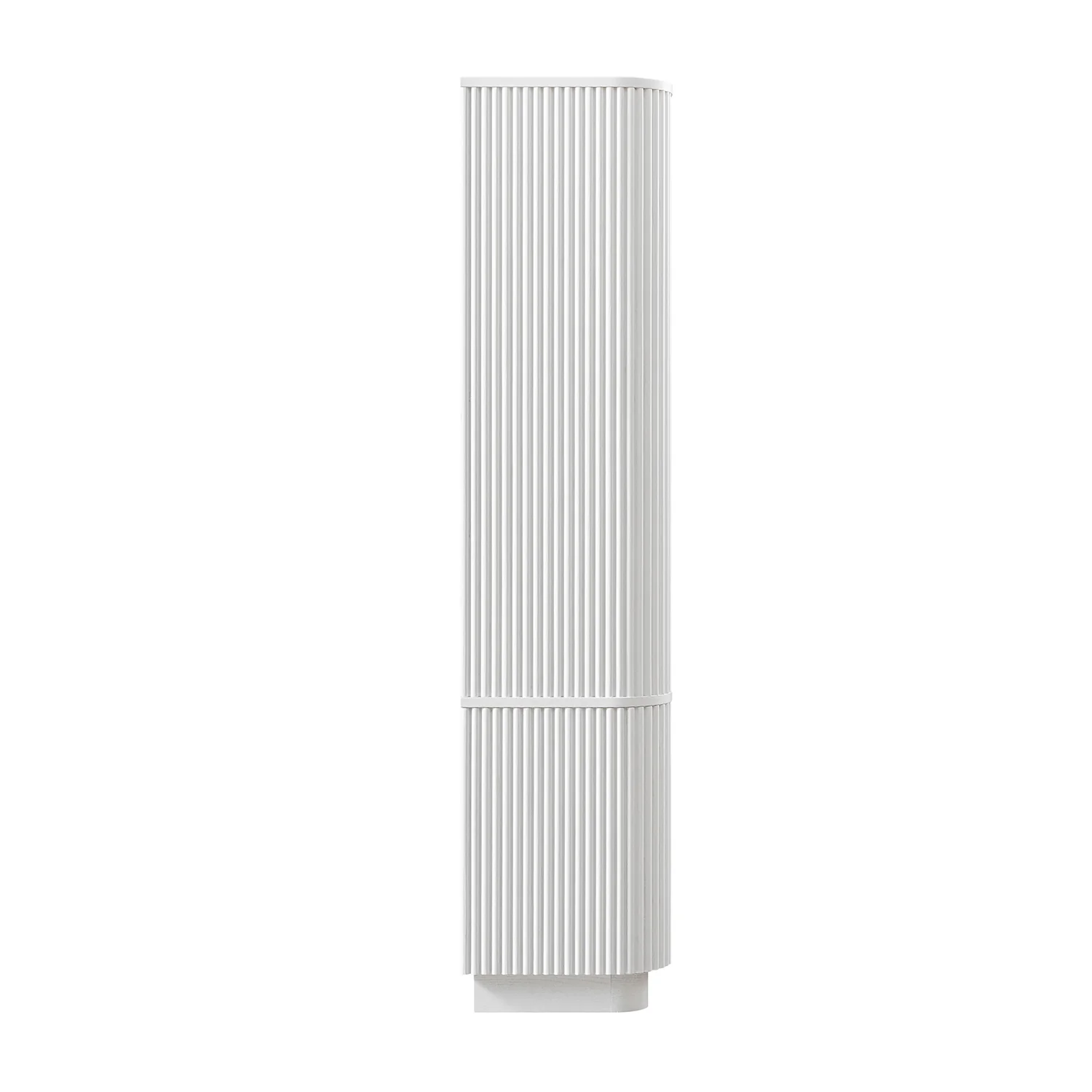 Maru Bookcase with Cabinet, Washed White - Image 12