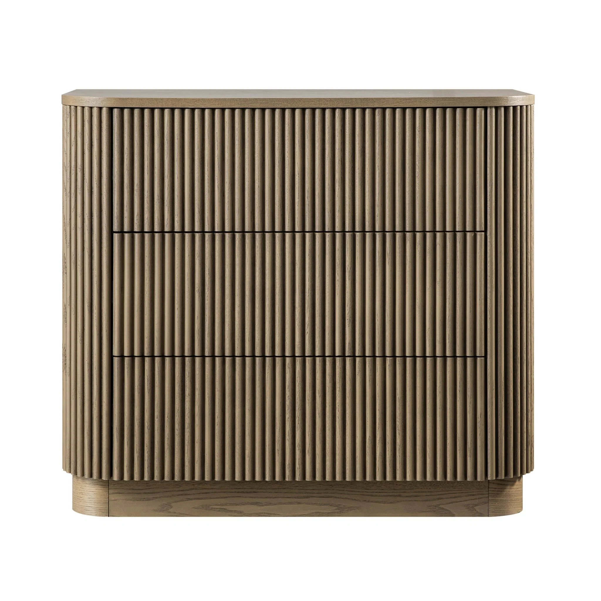 Maru Chest of 3 Drawers, Silver Oak - Image 7