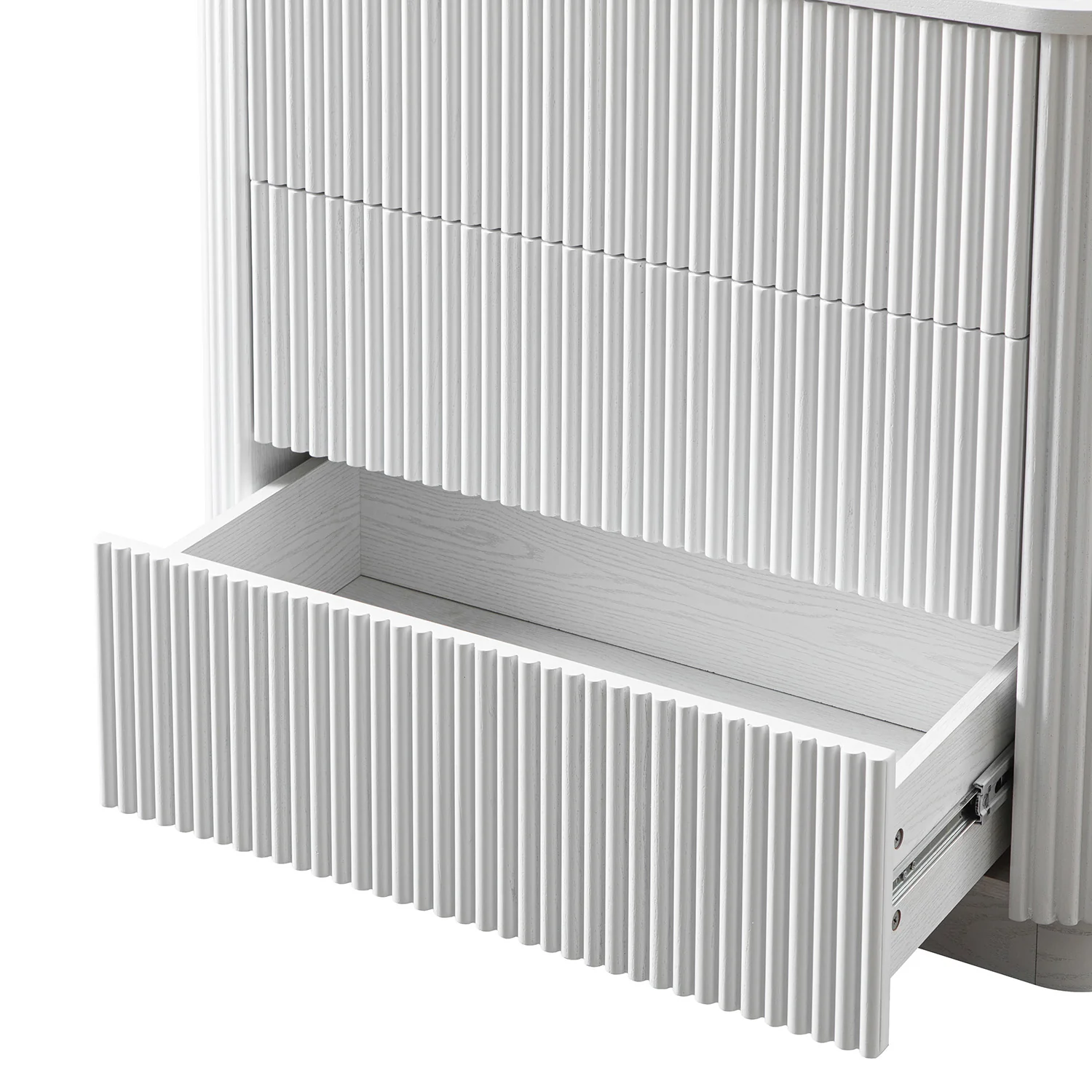 Maru Chest of 3 Drawers, Washed White - Image 15