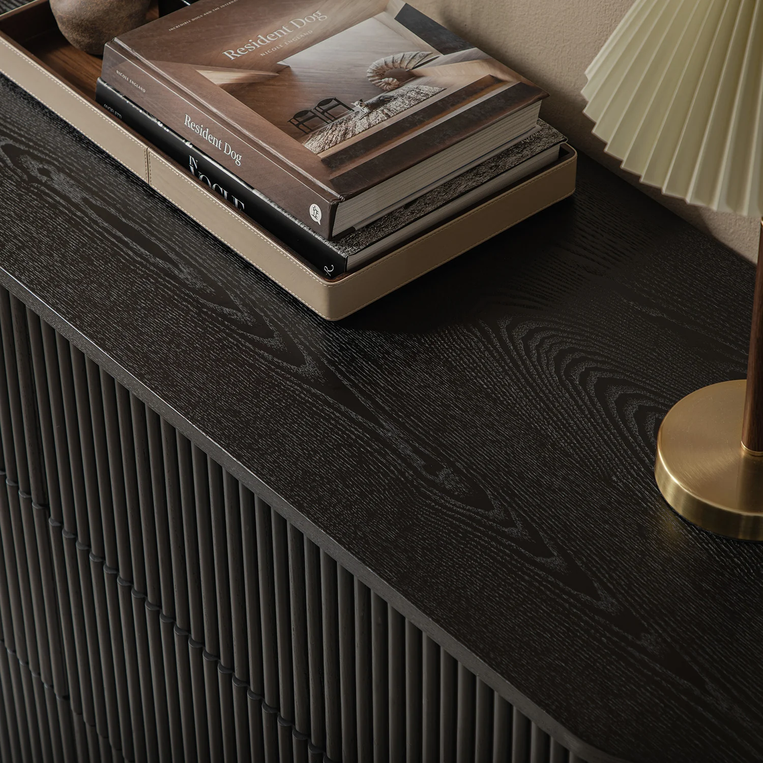 Maru Chest of 6 Drawers, Black - Image 6