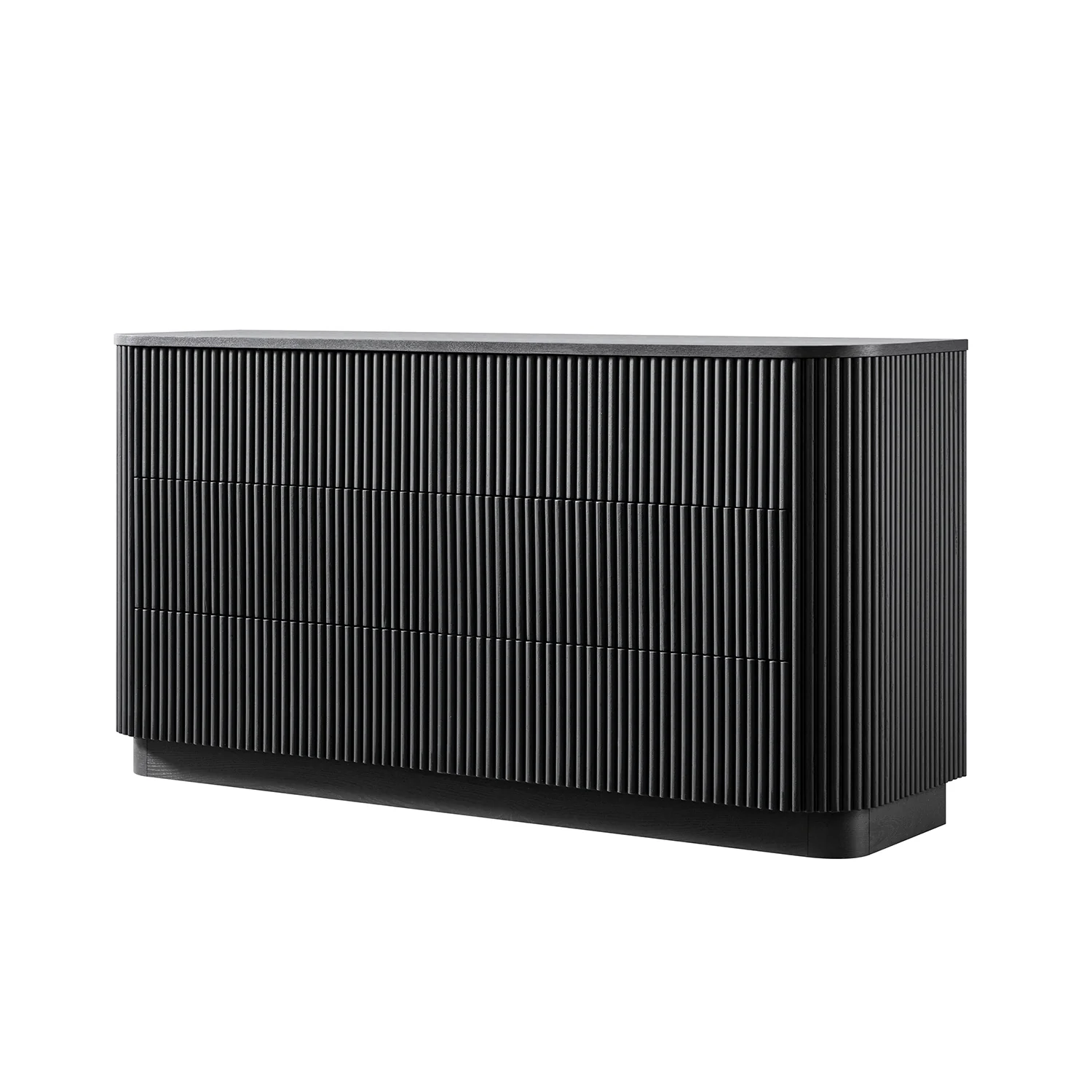 Maru Chest of 6 Drawers, Black - Image 9