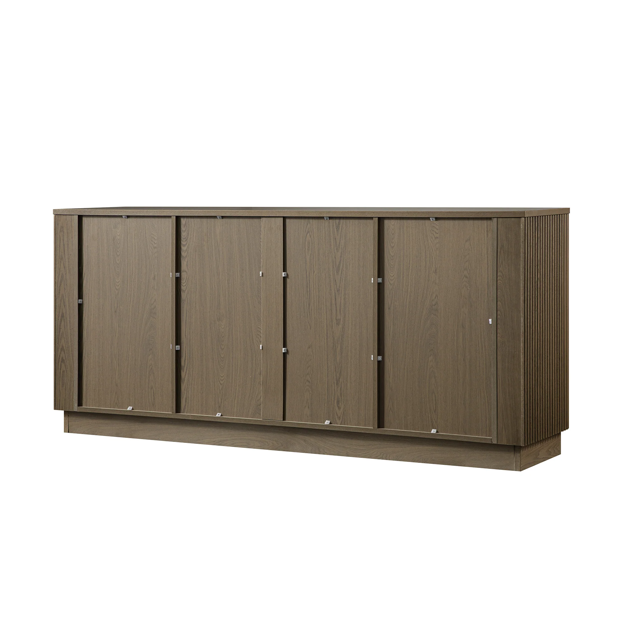 Maru Large 2-Door Sideboard with Drawers, Silver Oak - Image 14
