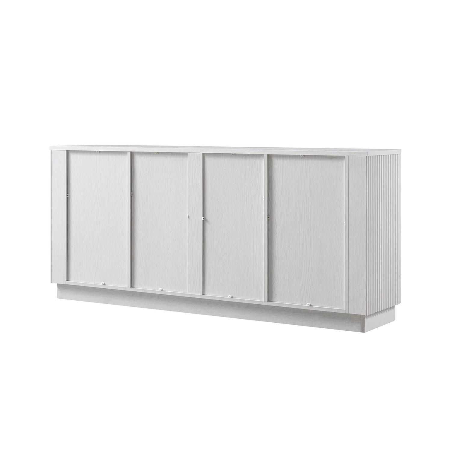 Maru Large 2-Door Sideboard with Drawers, Washed White - Image 15