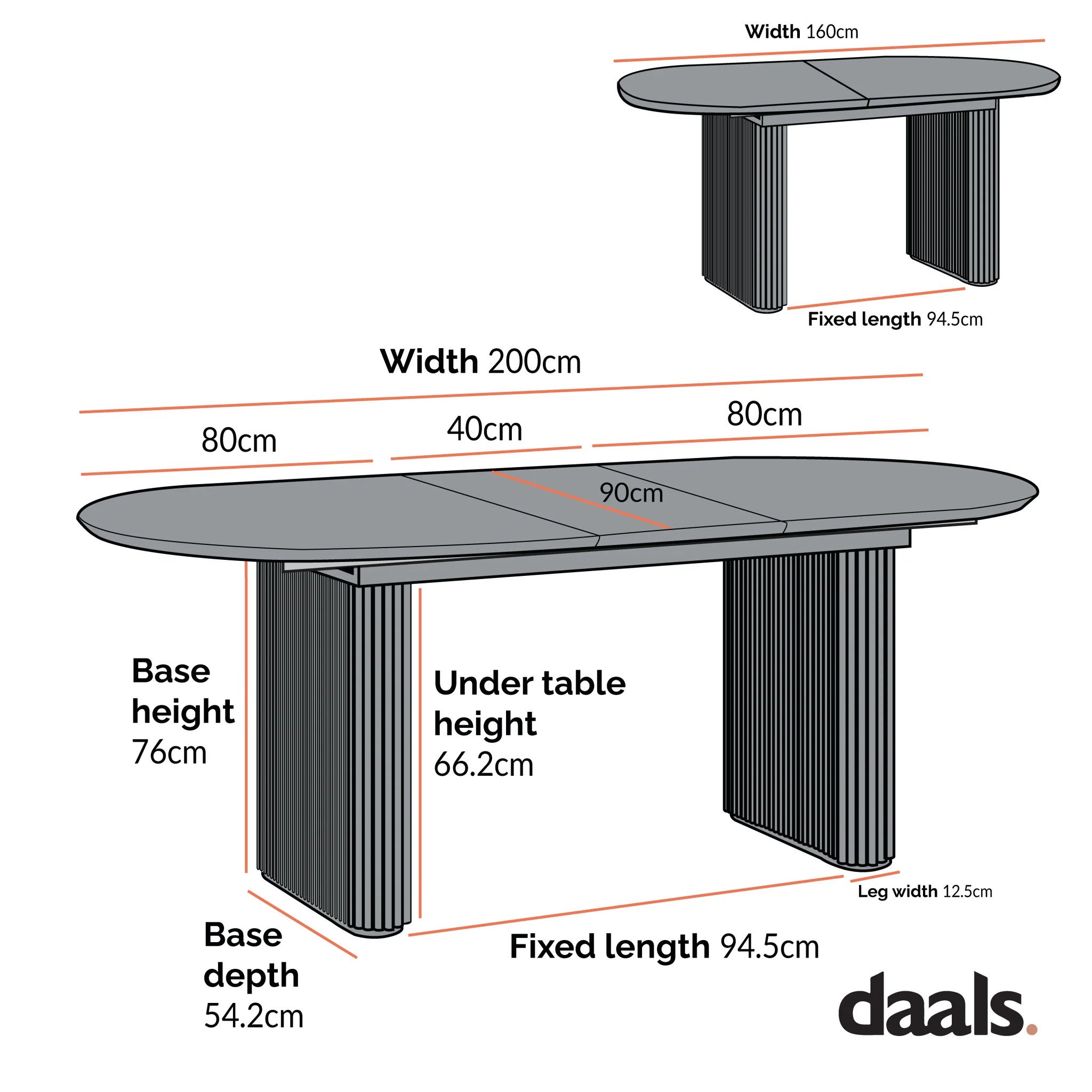 Maru Oval 6-8 Seater Extending Oak Pedestal Dining Table, Oak - Image 6