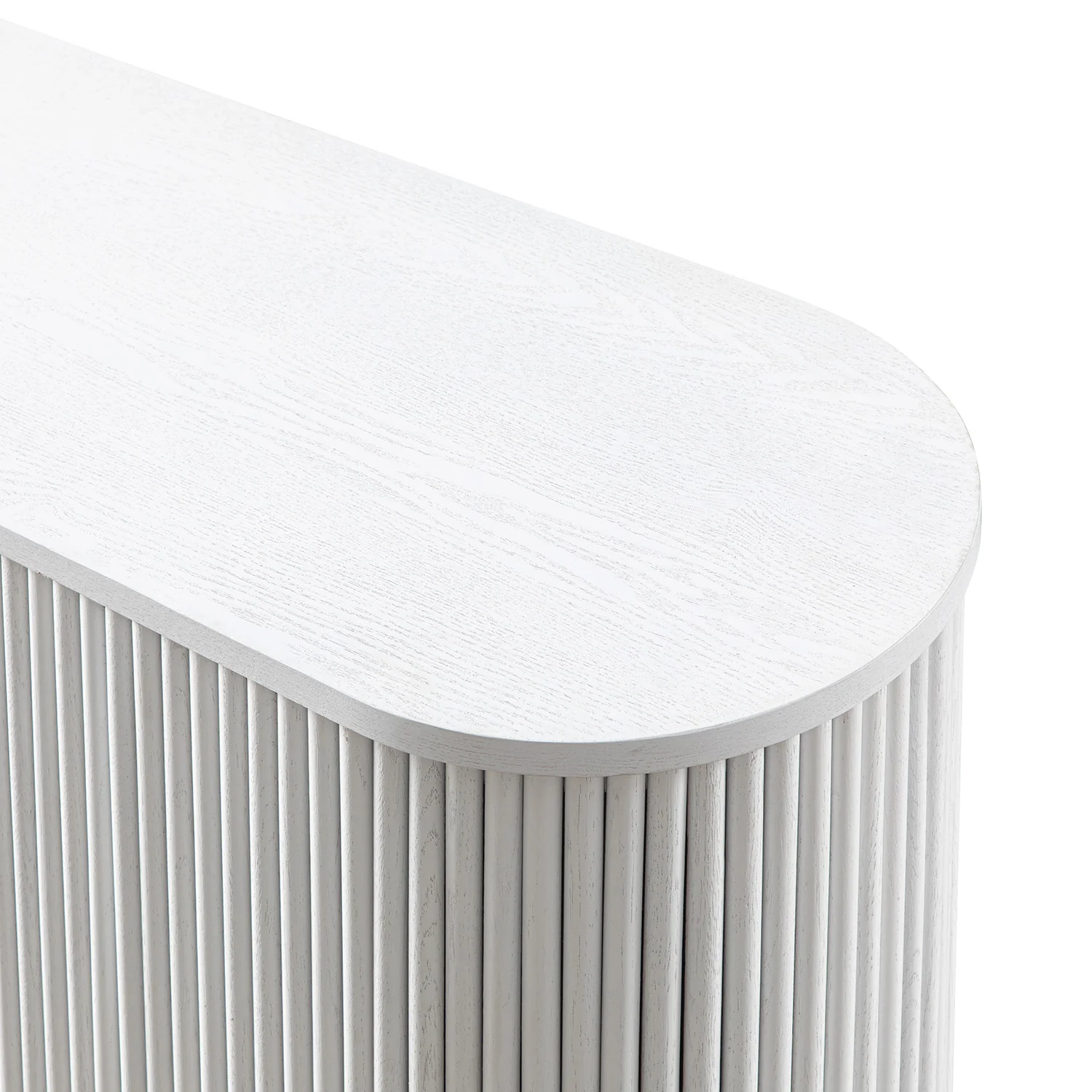 Maru Storage Ottoman Bench, Washed White - Image 7