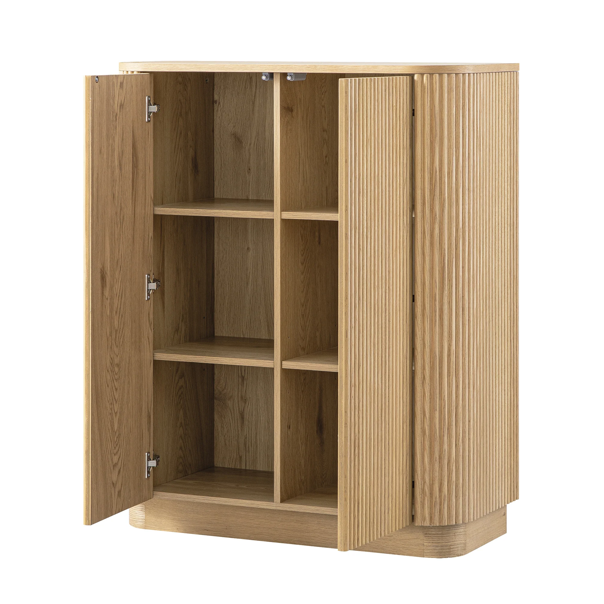 Maru Tall Cabinet, Oak - Image 12