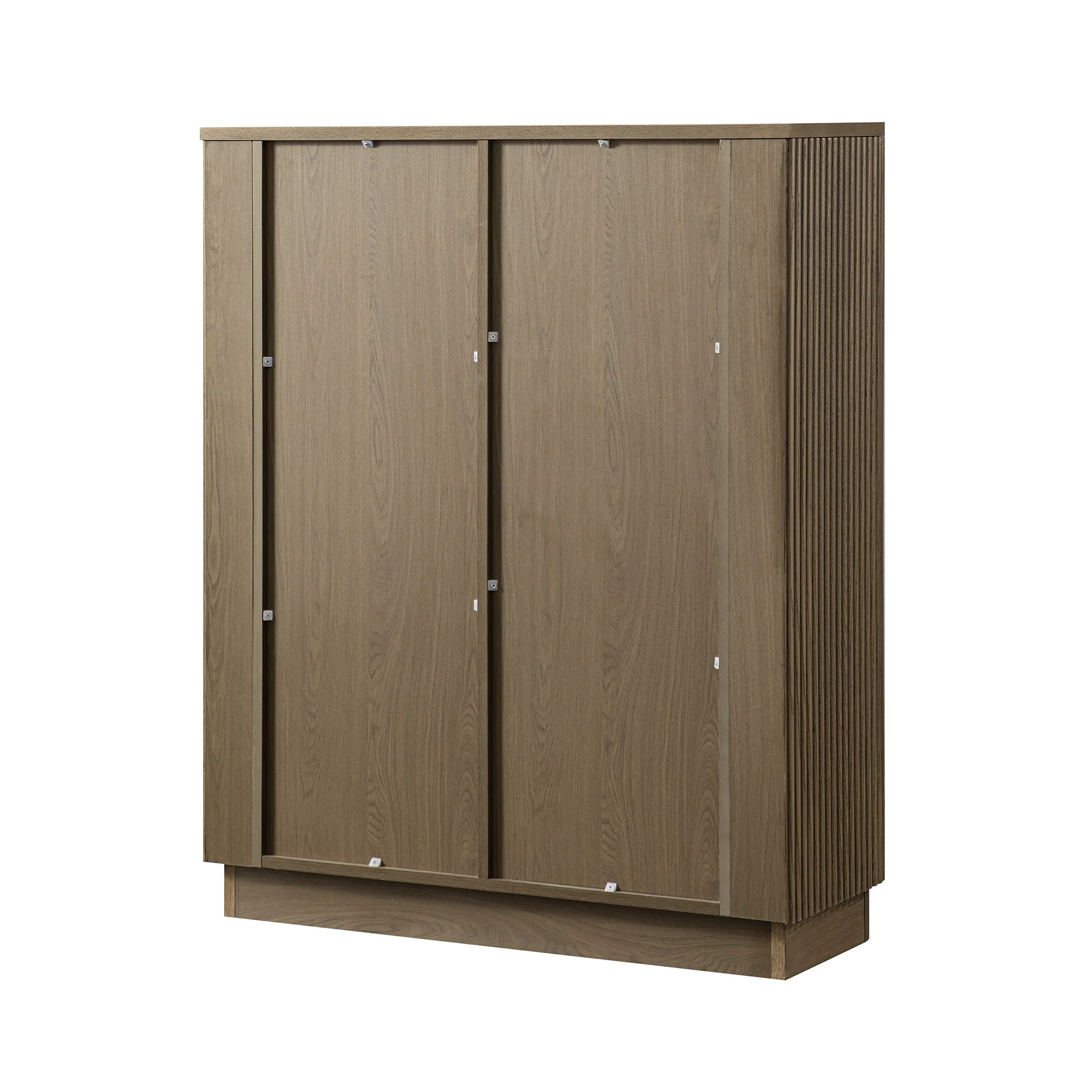 Maru Tall Cabinet, Silver Oak - Image 14