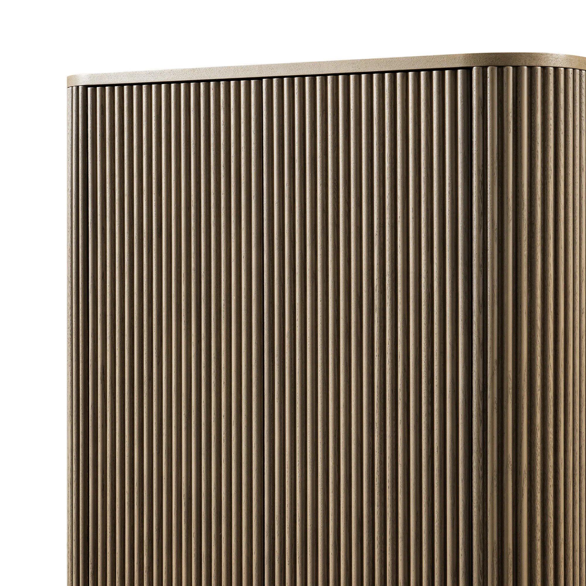 Maru Tall Cabinet, Silver Oak - Image 16