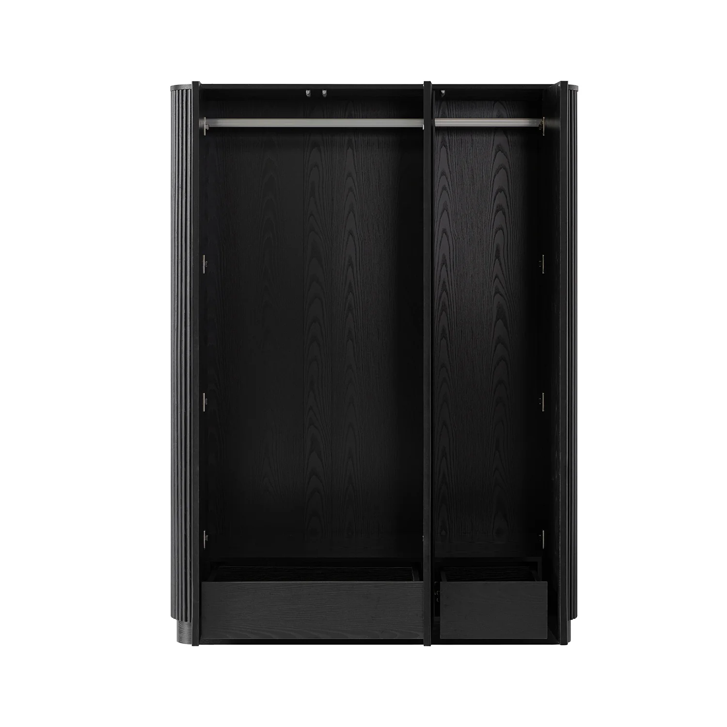 Maru Triple Wardrobe, Black - Image 12