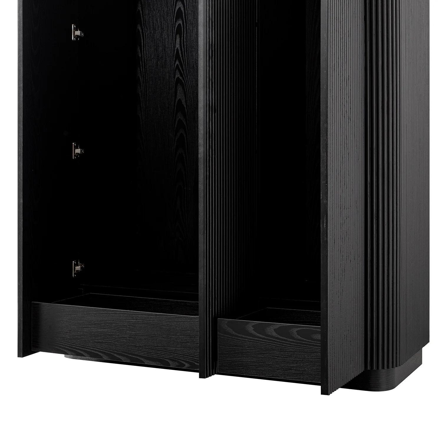 Maru Triple Wardrobe, Black - Image 18