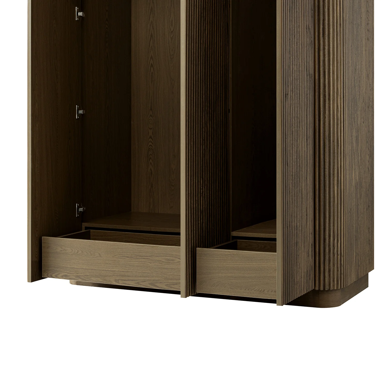 Maru Triple Wardrobe, Silver Oak - Image 16