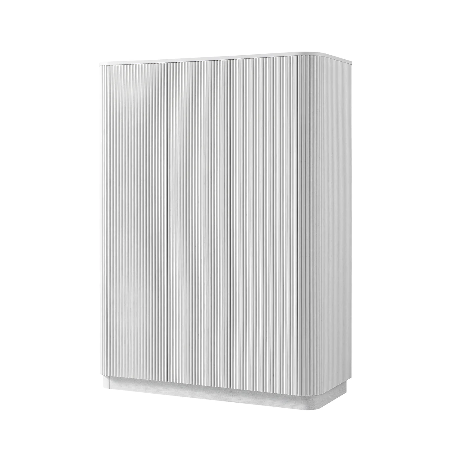 Maru Triple Wardrobe, Washed White - Image 8